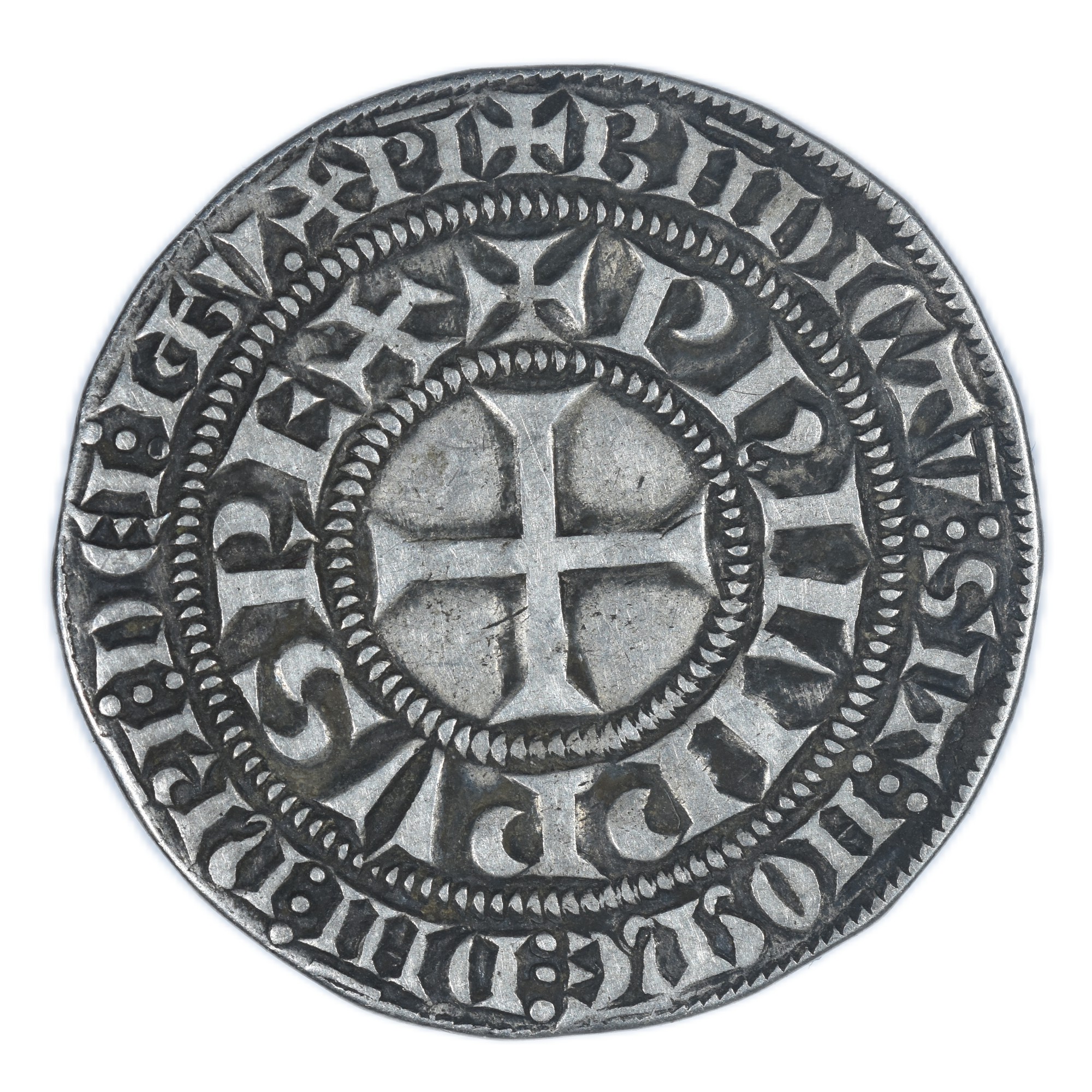 PHILIPPE IV GROS TOURNOIS REVERS