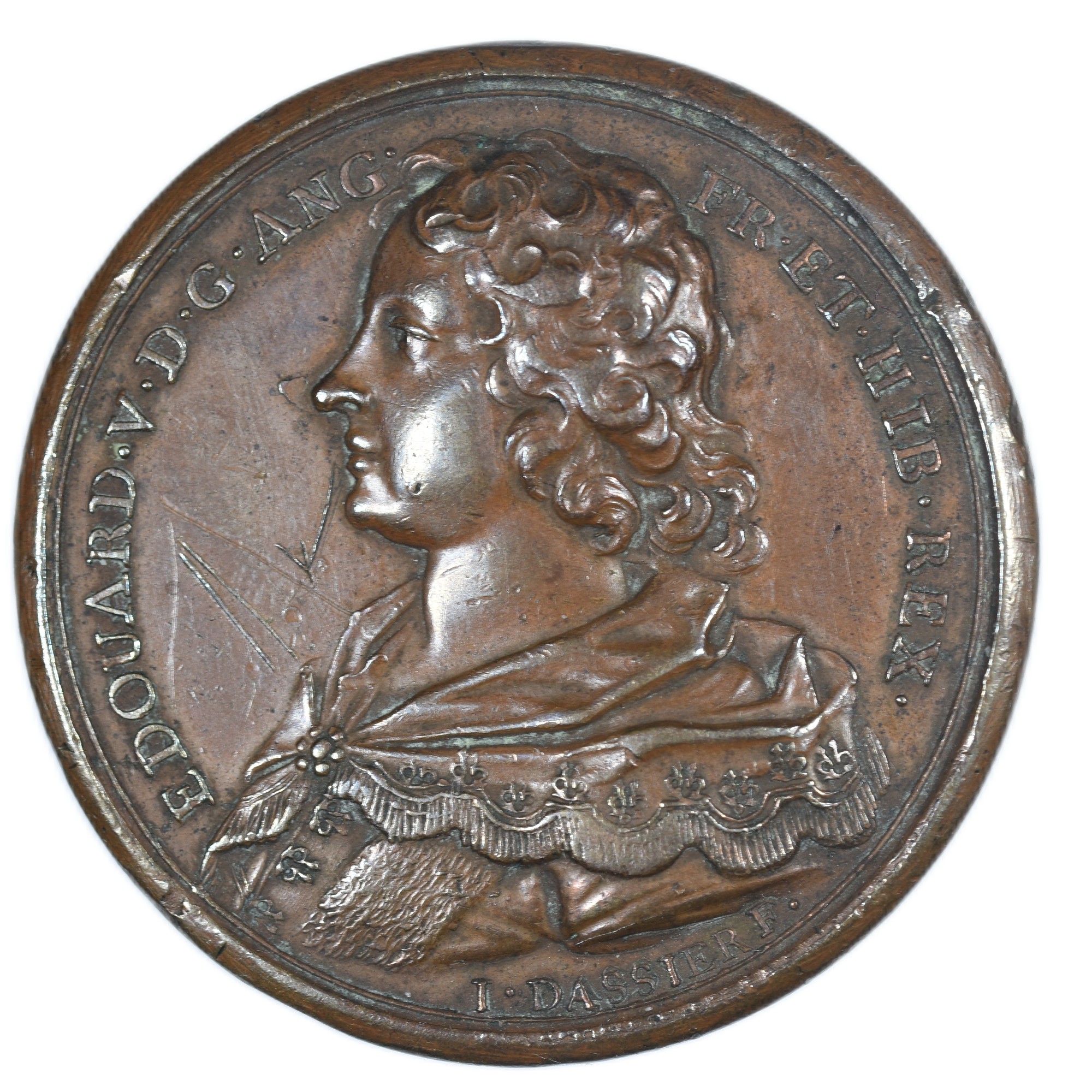 DASSIER EDOUARD V MEDAILLE AVERS