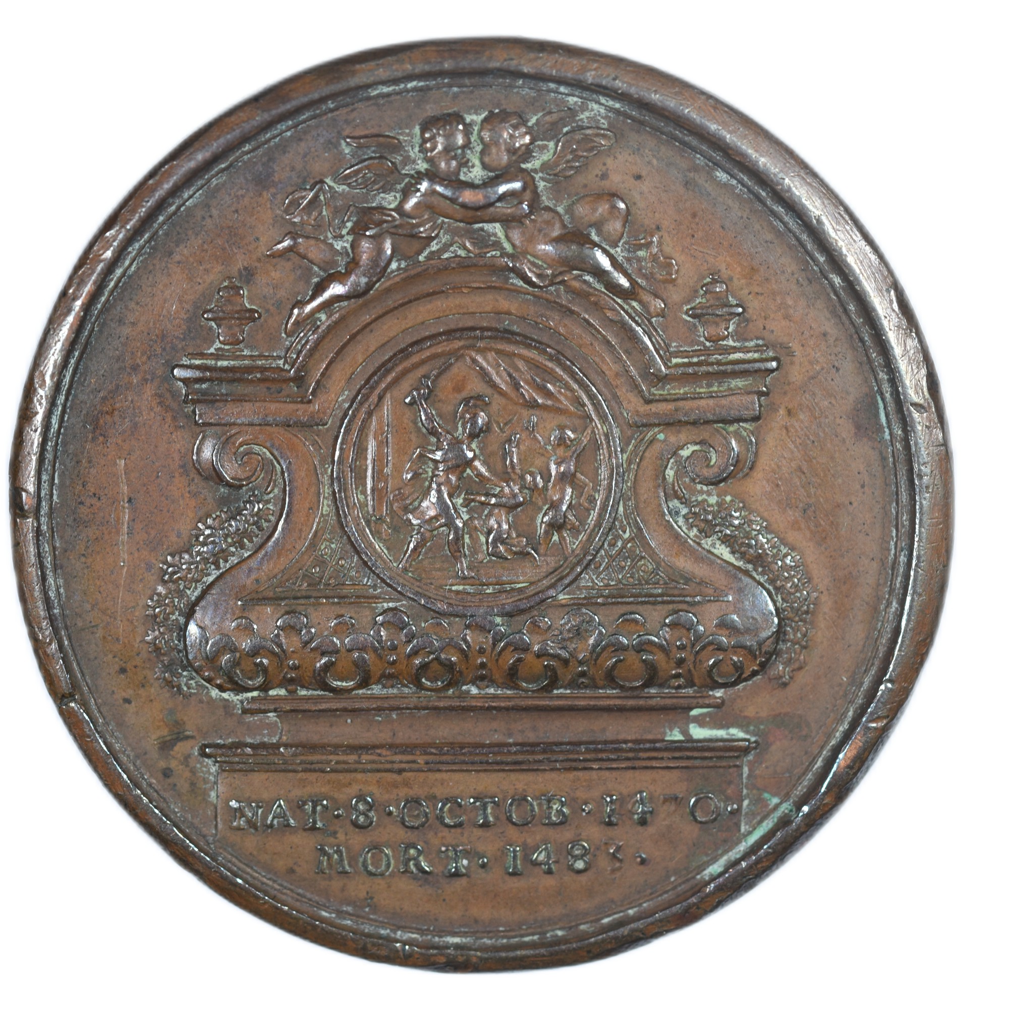 DASSIER EDOUARD V MEDAILLE REVERS