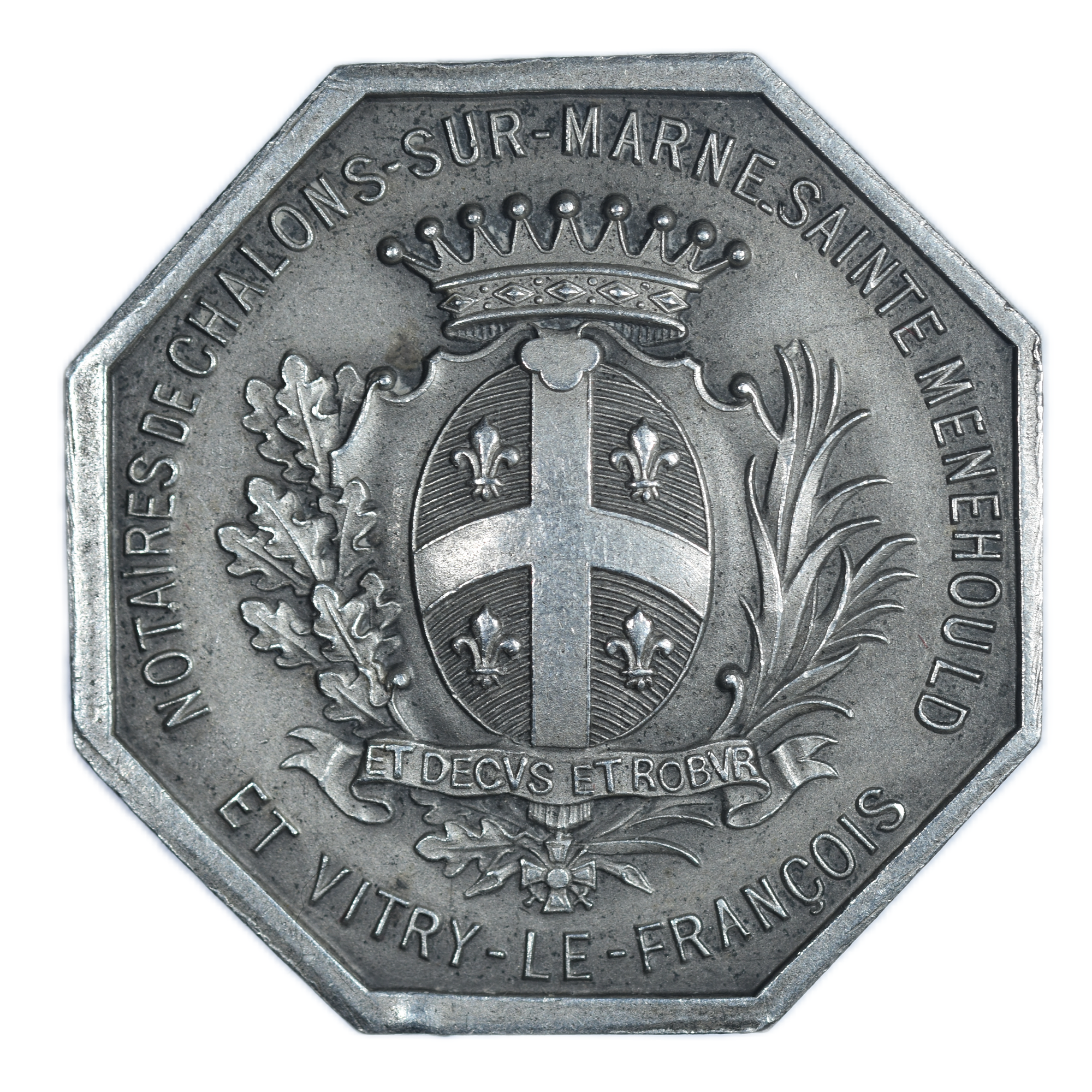 JETON FRANCOIS IER VITRY CHALONS REVERS