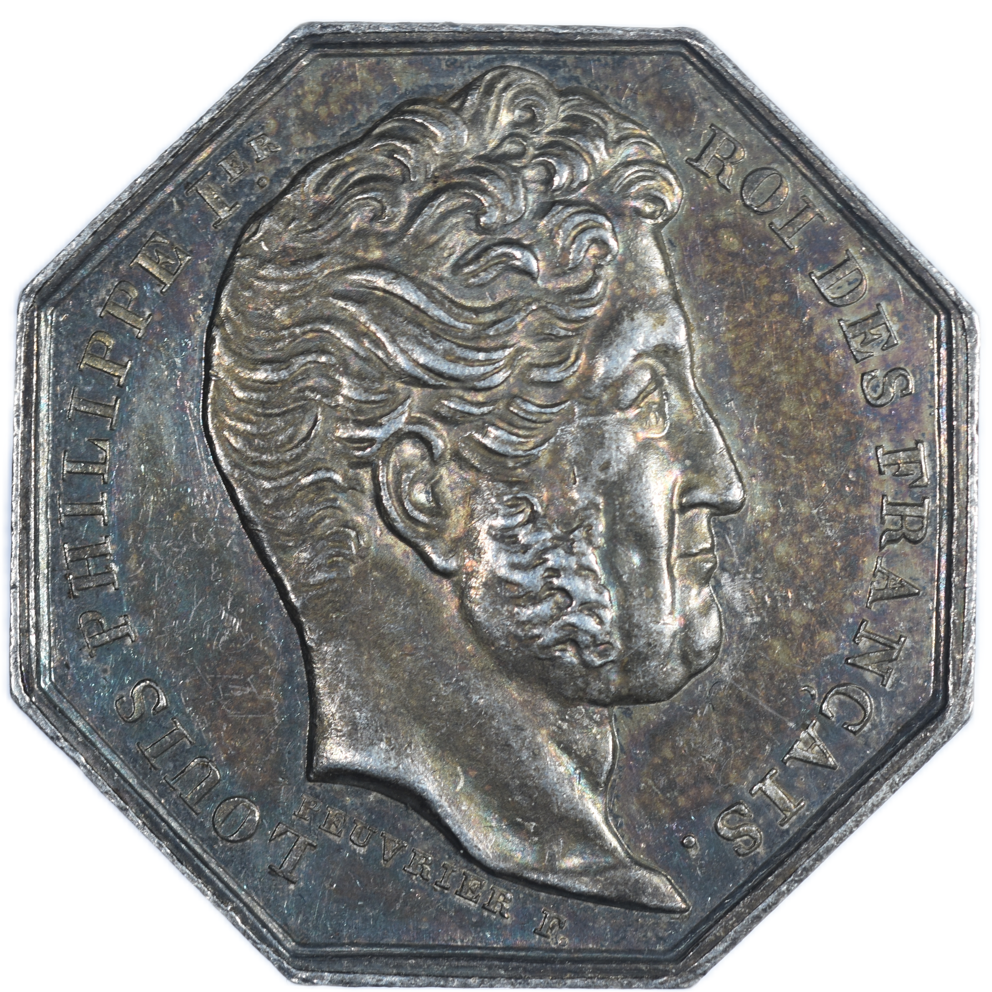 JETON LOUIS PHILIPPE ARGENT CORBEIL AVERS