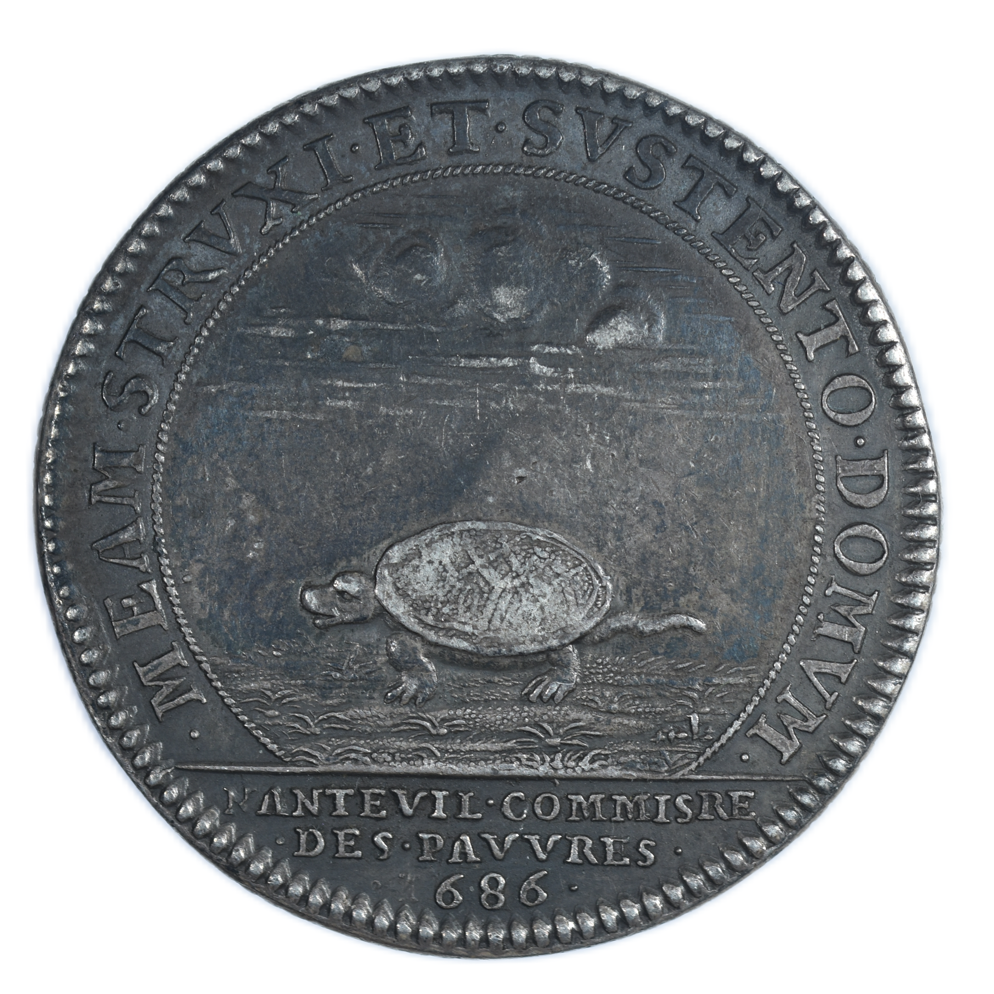 JETON TORTUE 1686 AVERS