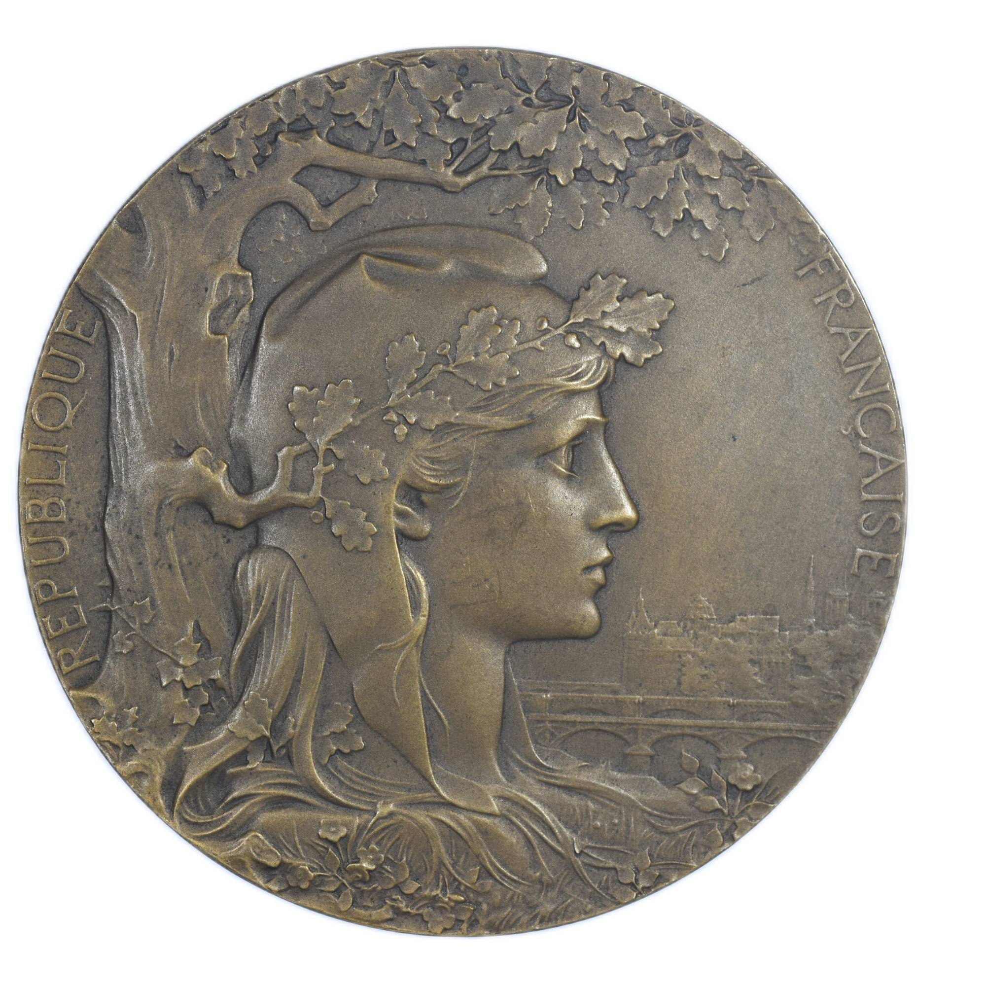 MEDAILLE EXPOSITION UNIVERSELLE 1900 REVERS