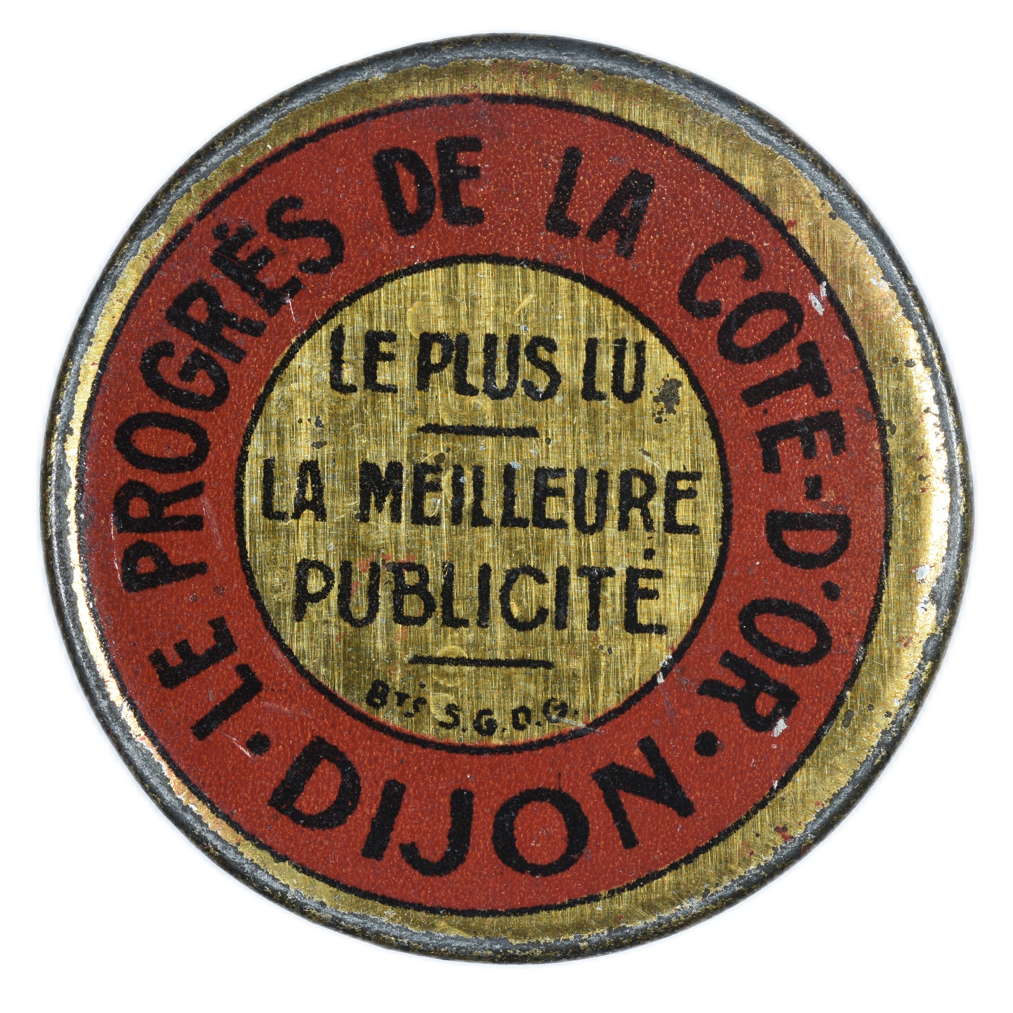 TIMBRE 5 CENTIMES DIJON REVERS