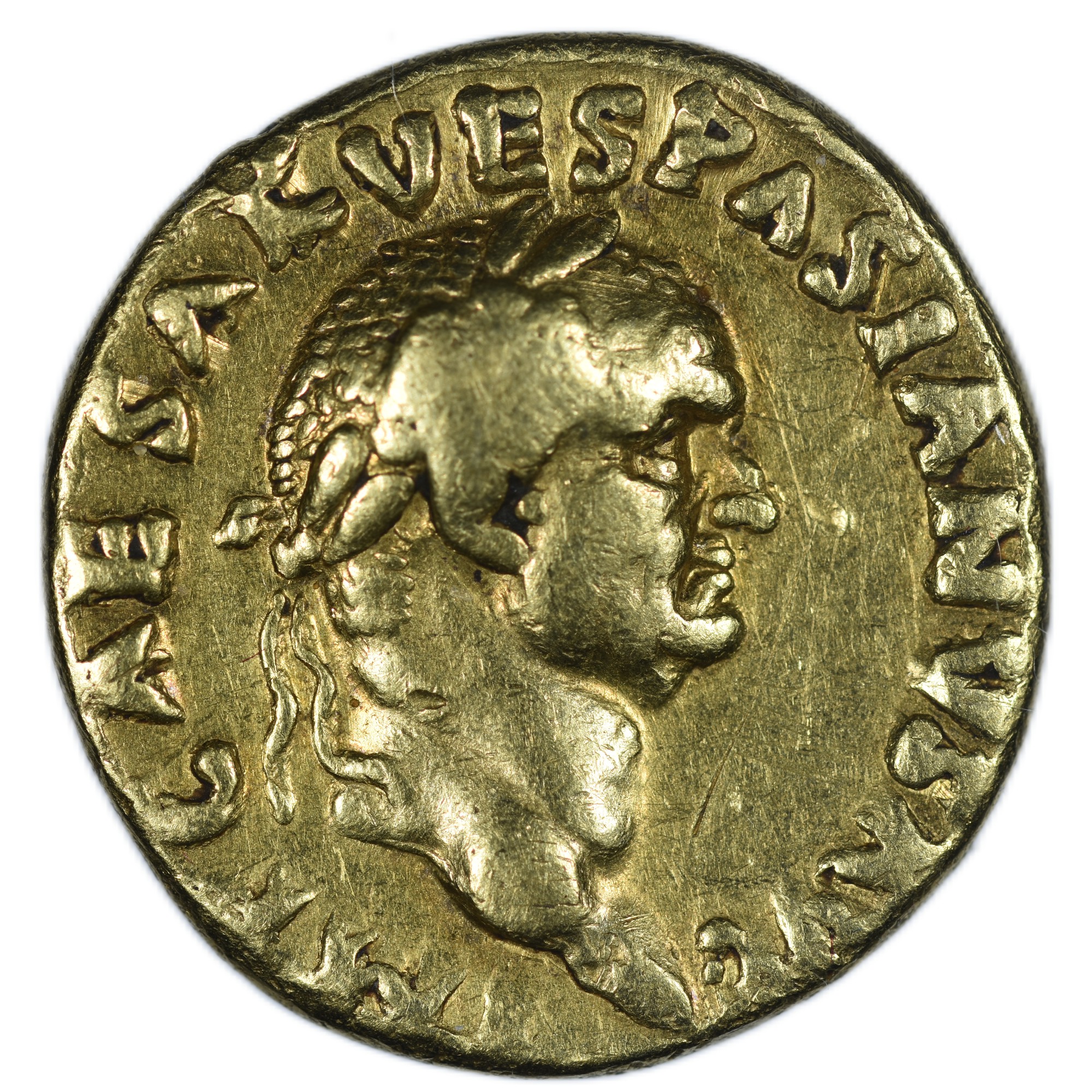 VESPASIEN AUREUS OR ROME AVERS