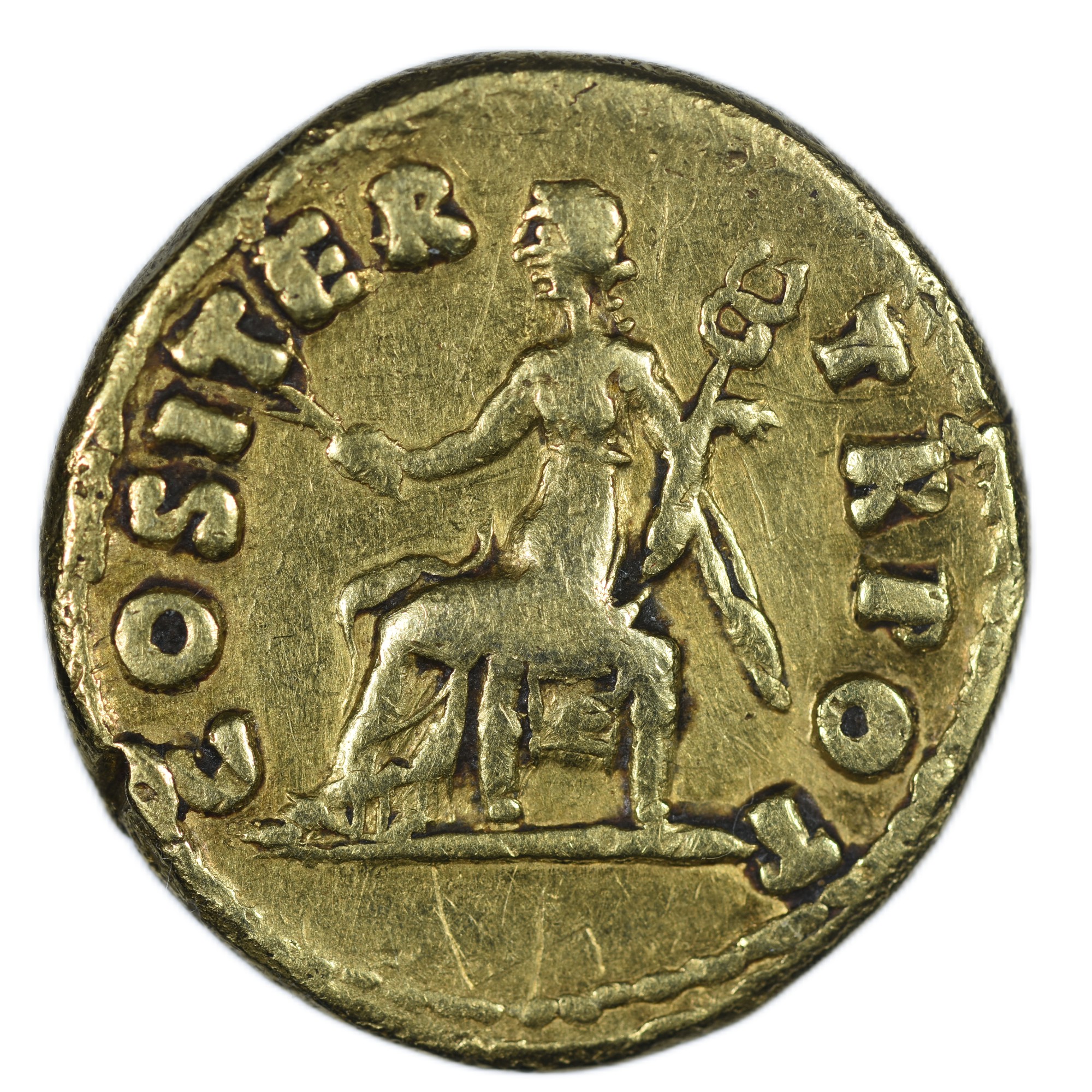 VESPASIEN AUREUS OR ROME REVERS