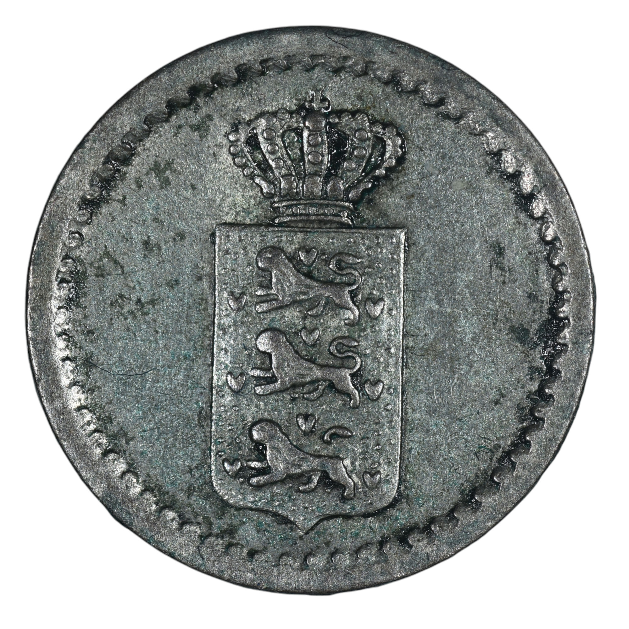 ANTILLES DANOISES 2 SKILLING 1848 AVERS