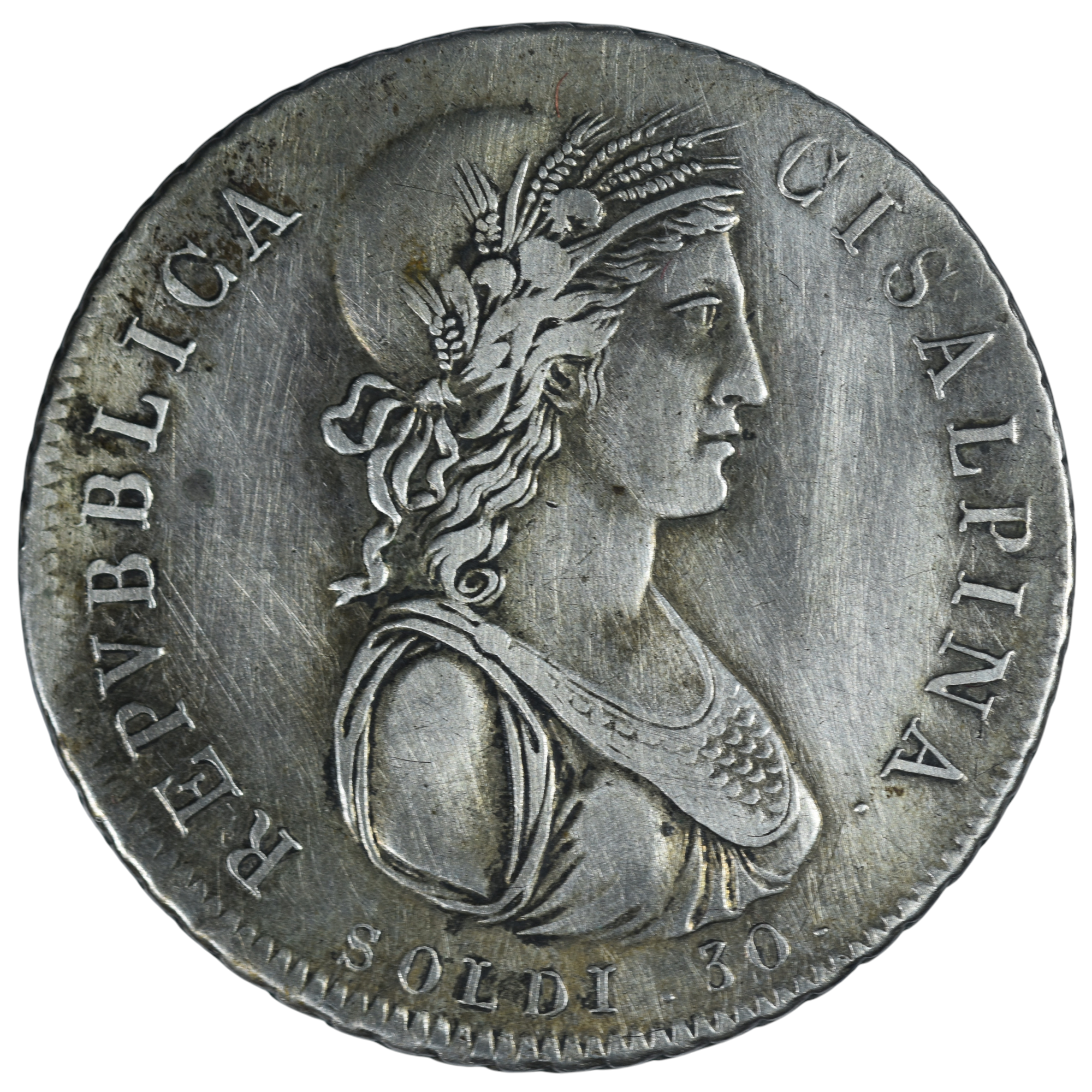 CISALPINE 30 SOLDI AVERS