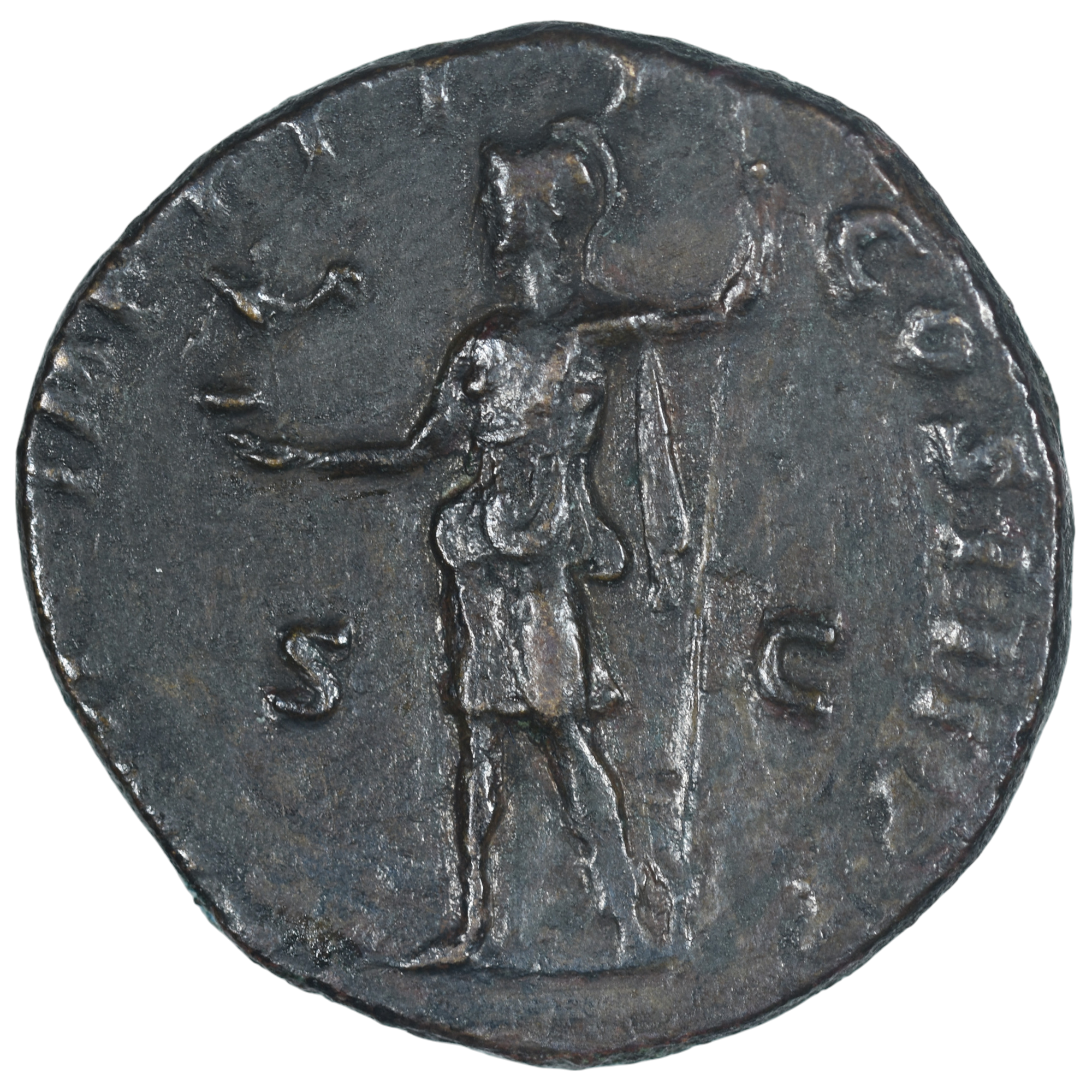 COMMODE SESTERCE REVERS