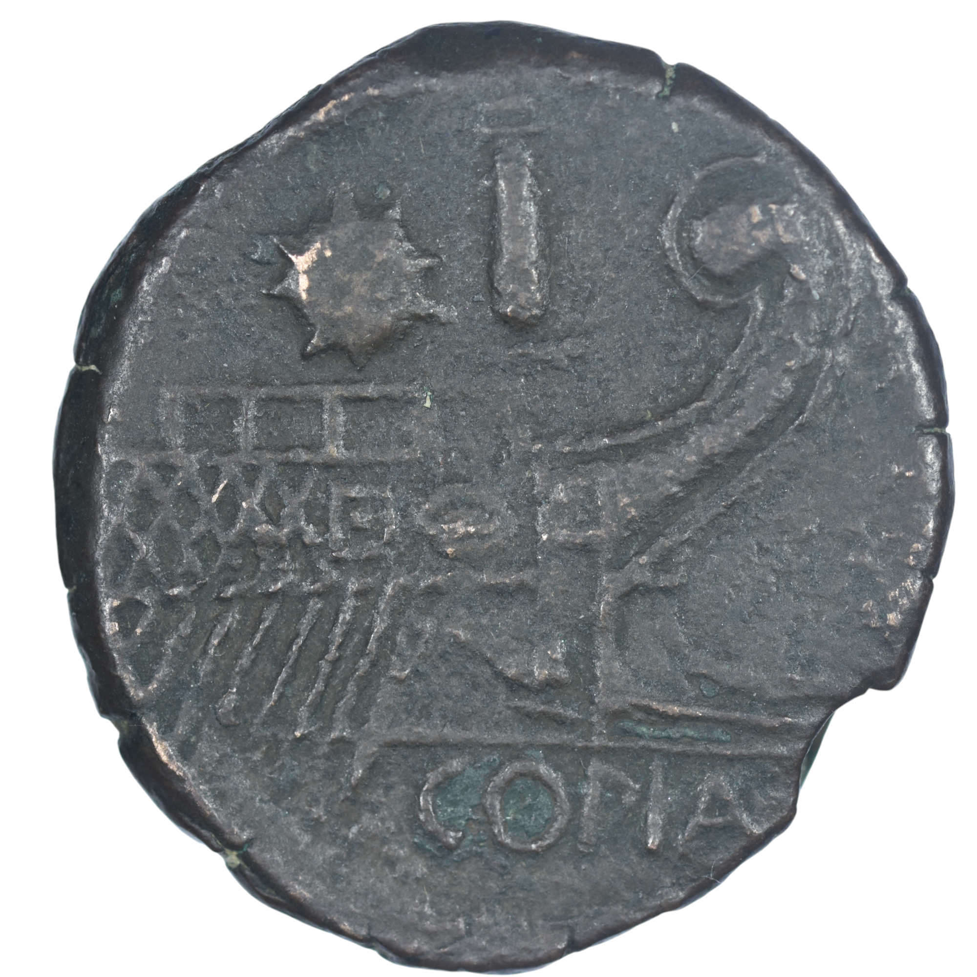 JULES CESAR OCTAVE DUPONDIUS COPIA LYON REVERS