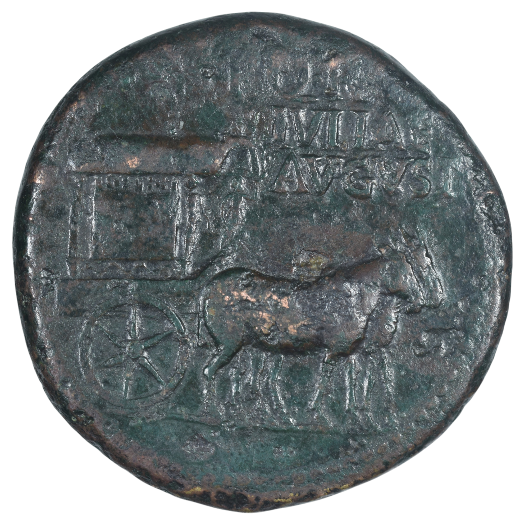 JULIA TITI SESTERCE AVERS