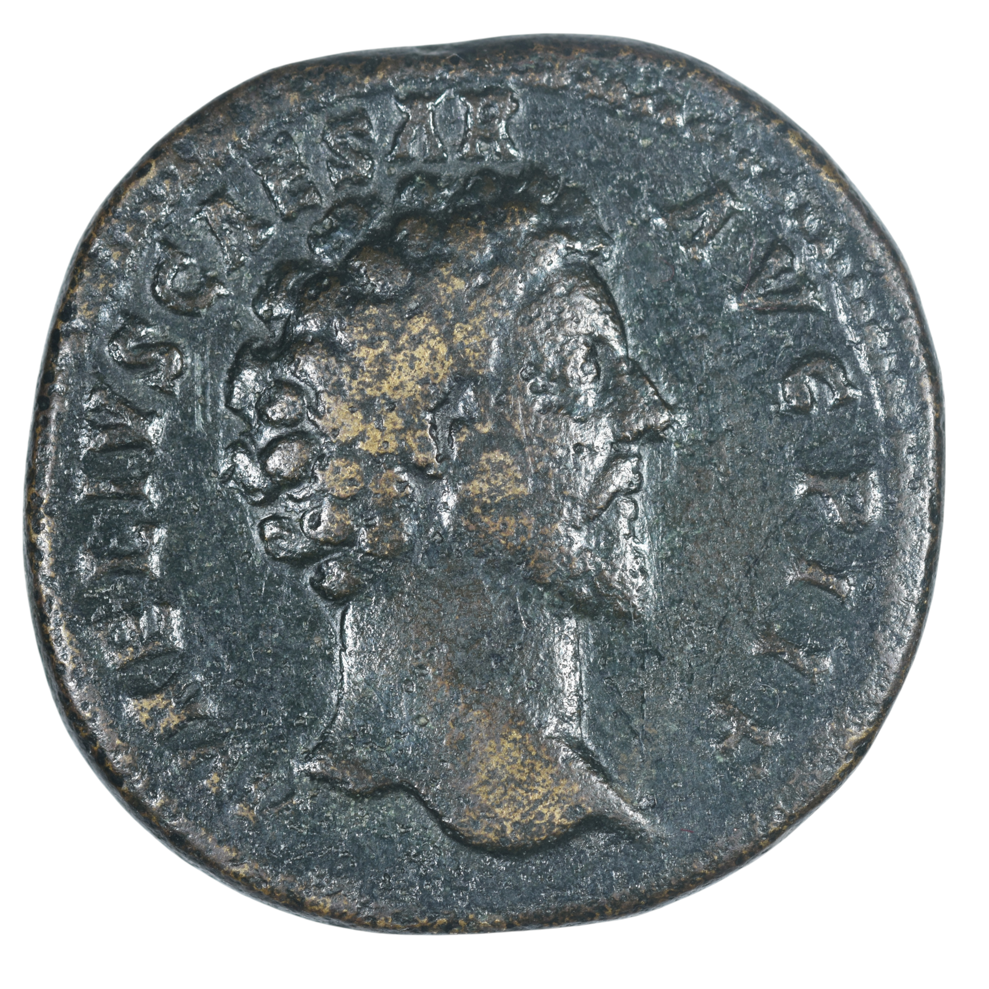 MARC AURELE SESTERCE ROMA AVERS