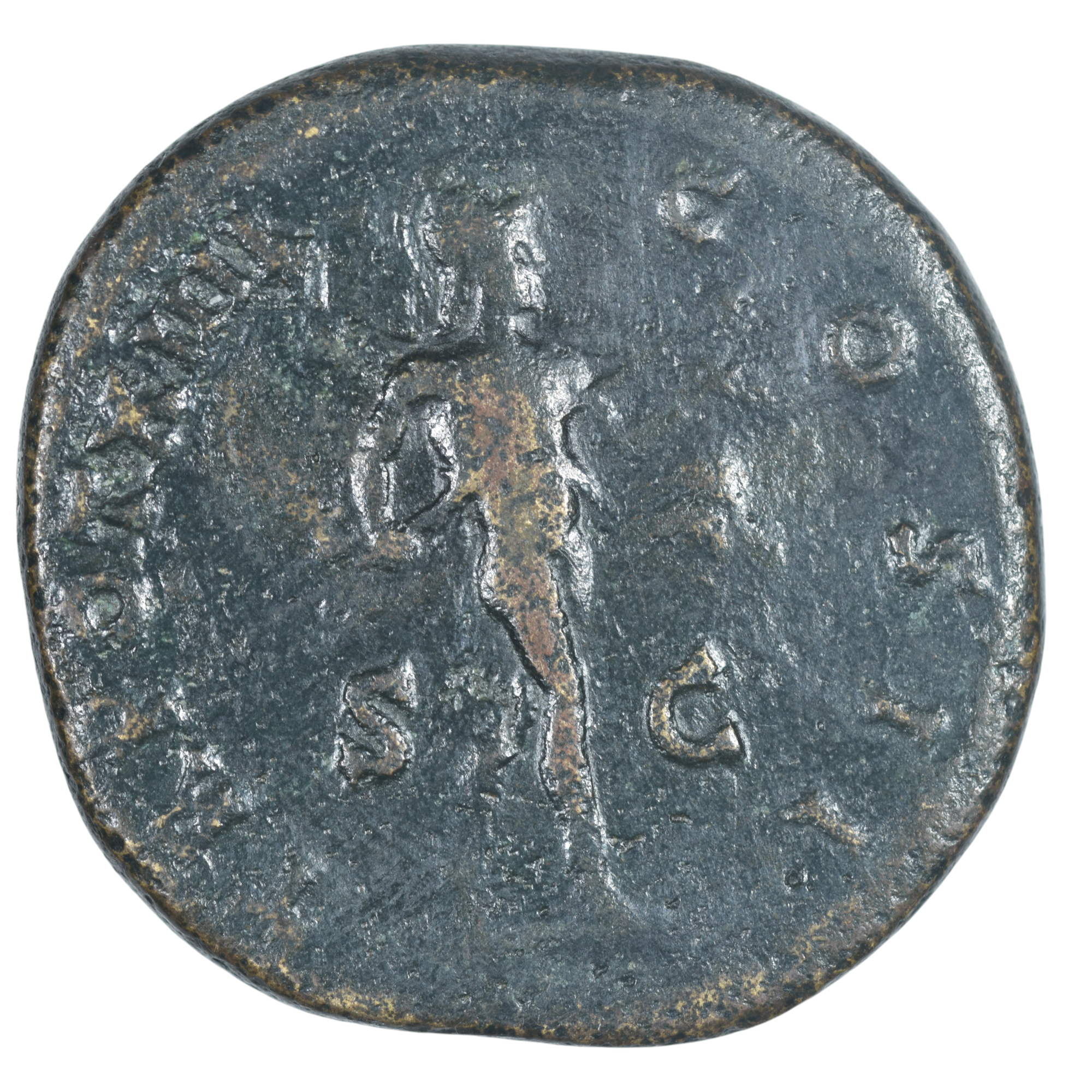 MARC AURELE SESTERCE ROMA REVERS