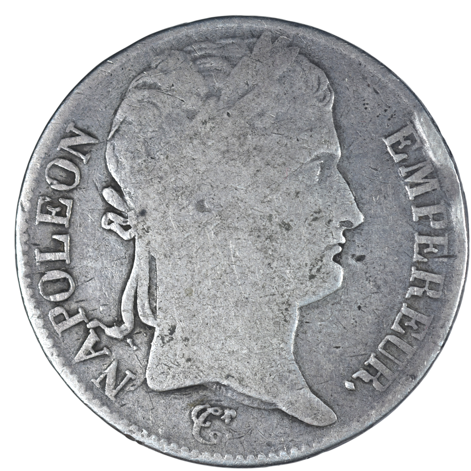 NAPOLEON 5 FRANCS 1815 I LIMOGES 100 JOURS REVERS