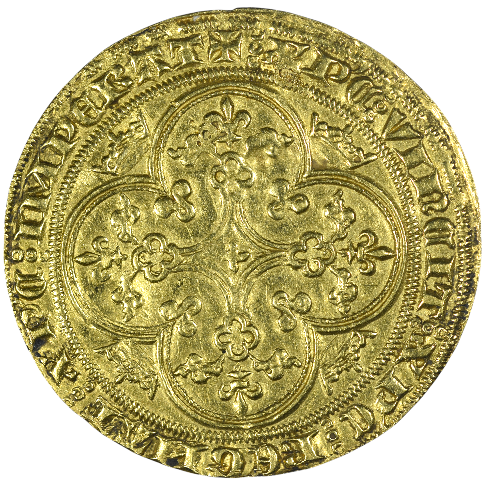 PHILIPPE VI CHAISE D OR RARE REVERS