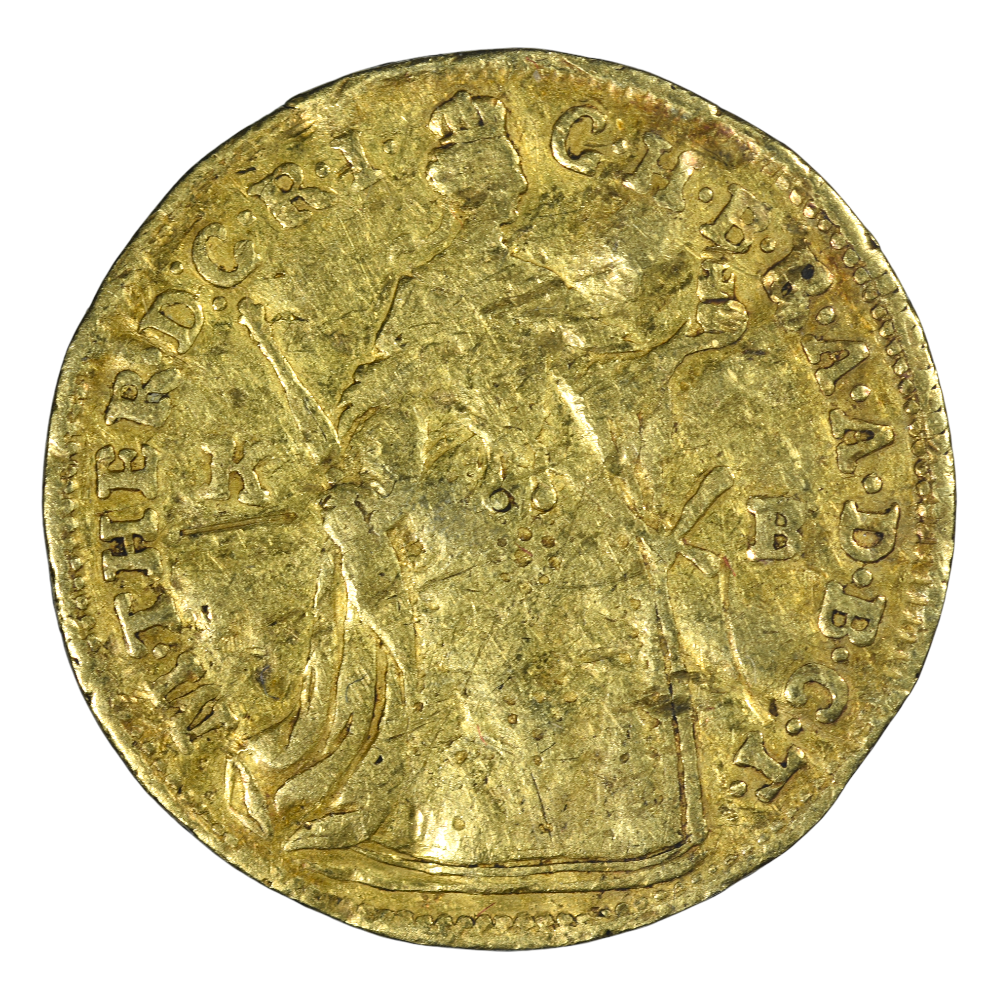 AUTRICHE DUCAT OR MARIE THERESE 1760 AVERS