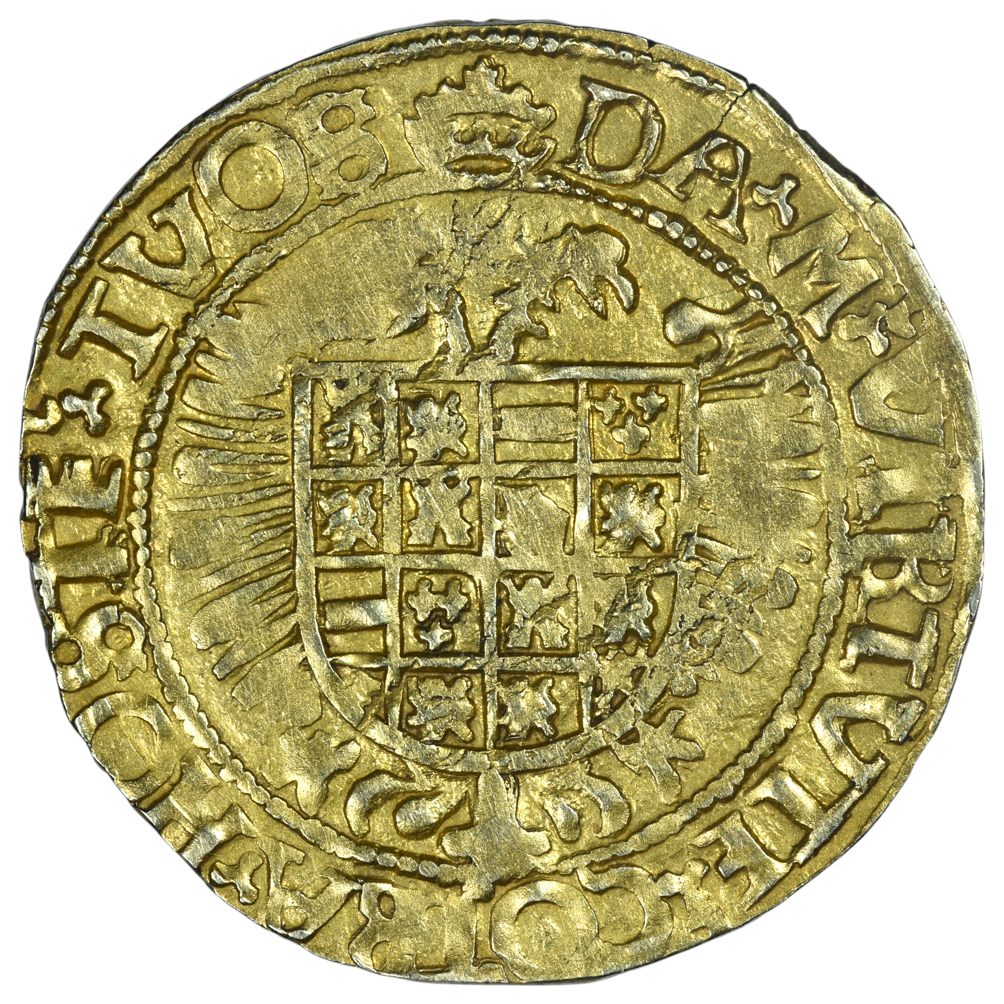 CHARLES QUINT DEMI REAL OR ANVERS REVERS