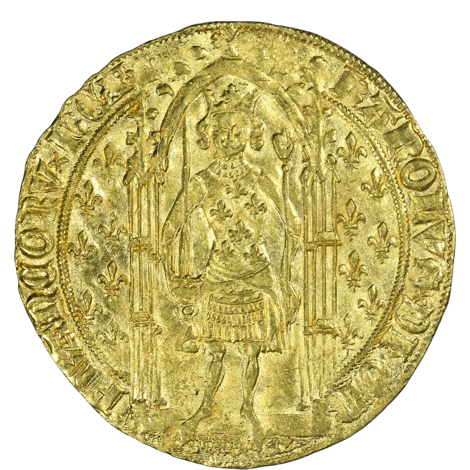 CHARLES V FRANC PIED OR AVERS SUBLIME