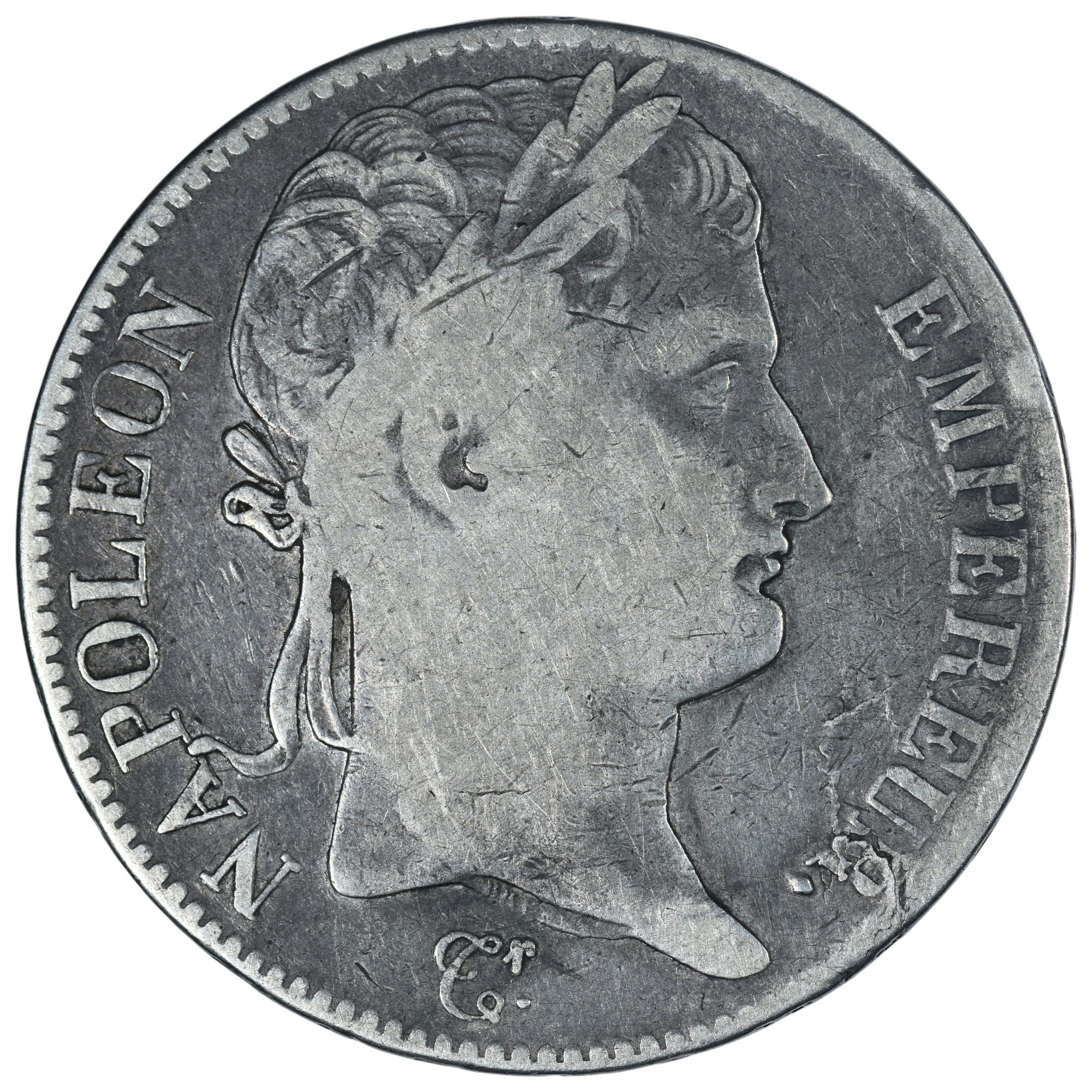 NAPOLEON IER 5 FRANCS 1815 ROUEN REVERS