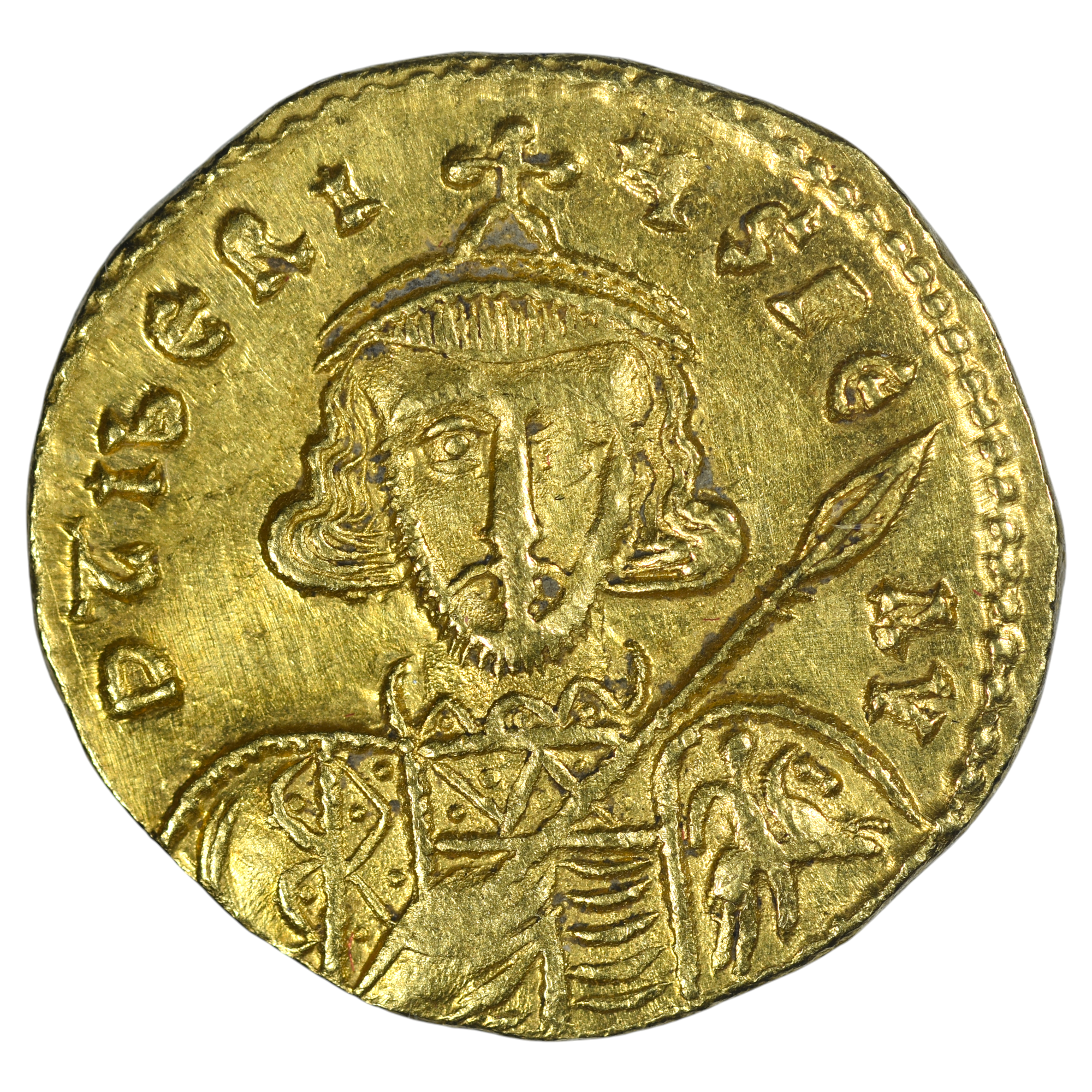 TIBERE III APSIMAR SOLIDUS OR AVERS