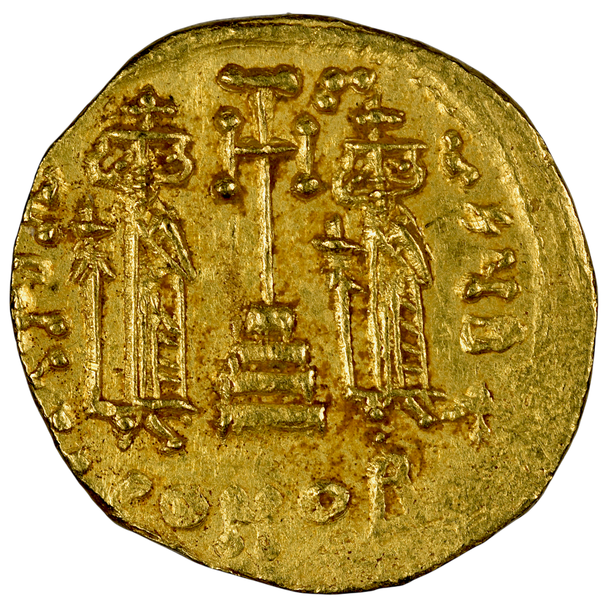 BYZANTINE CONSTANTIN IV SOLIDUS OR REVERS