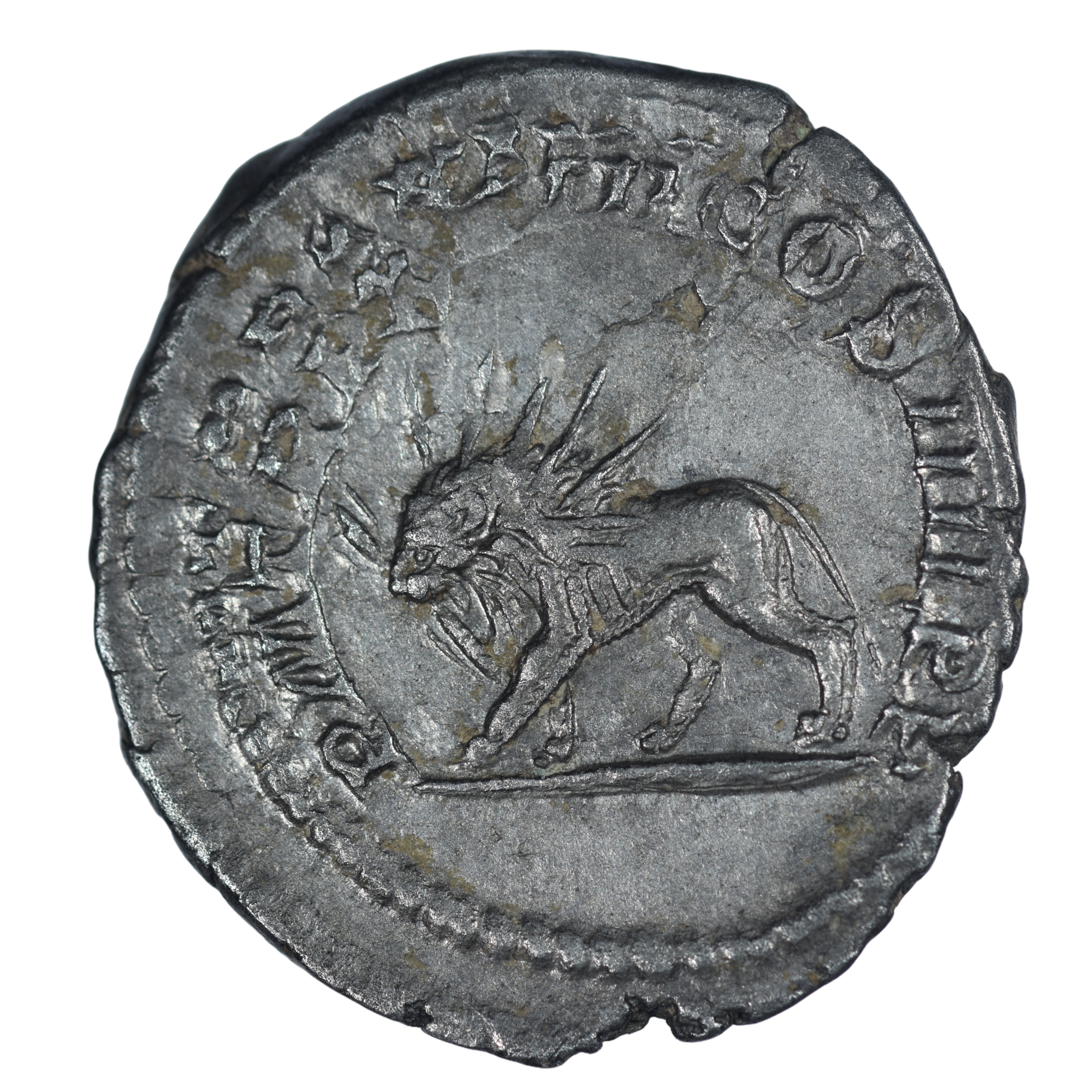 CARACALLA ANTONINIEN LION REVERS