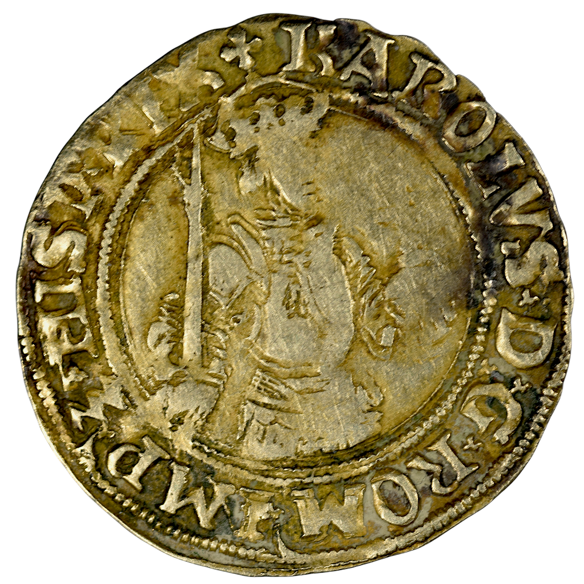 BRABANT CHARLES QUINT DEMI REAL OR BRUGES AVERS