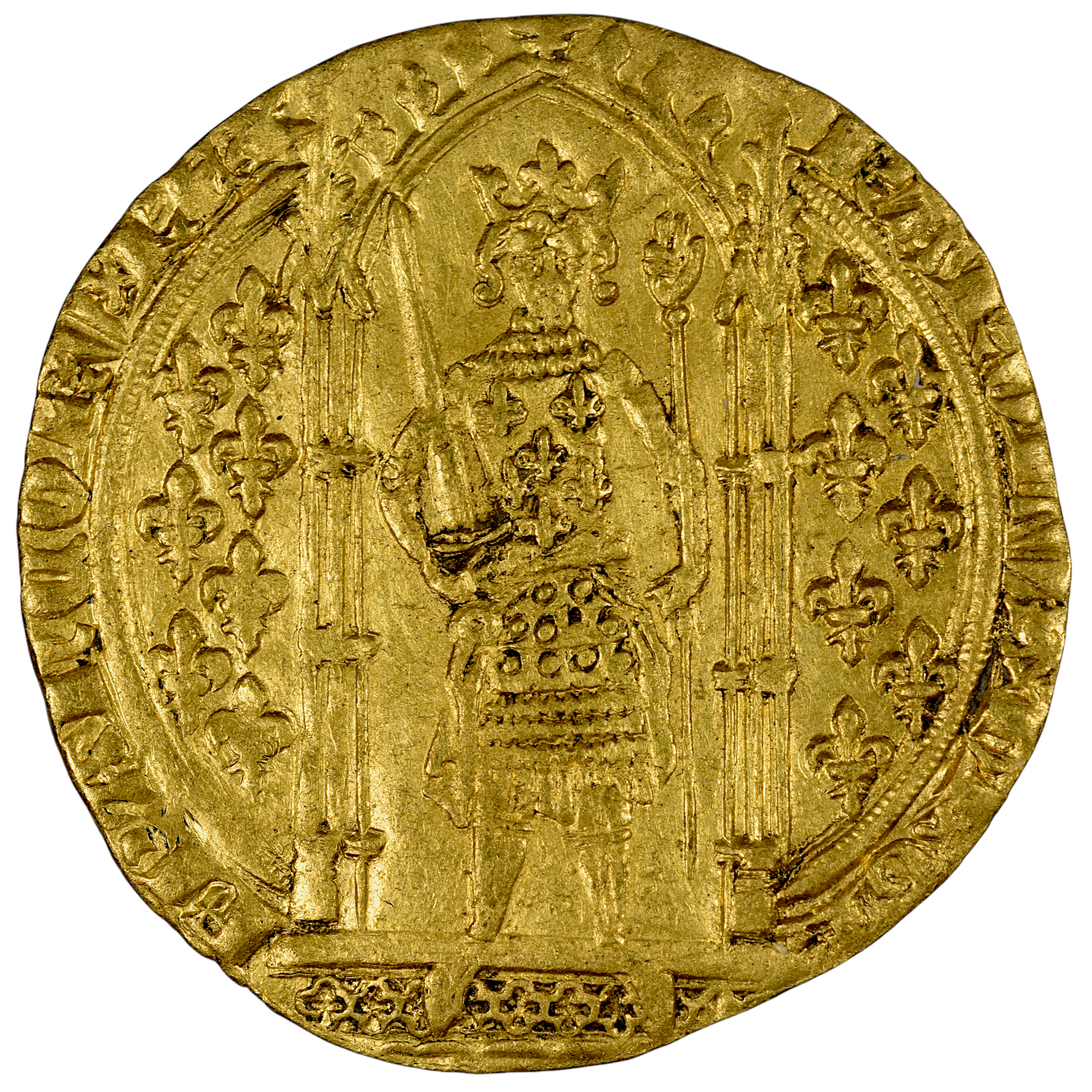 CHARLES V FRANC PIED OR AVERS 2