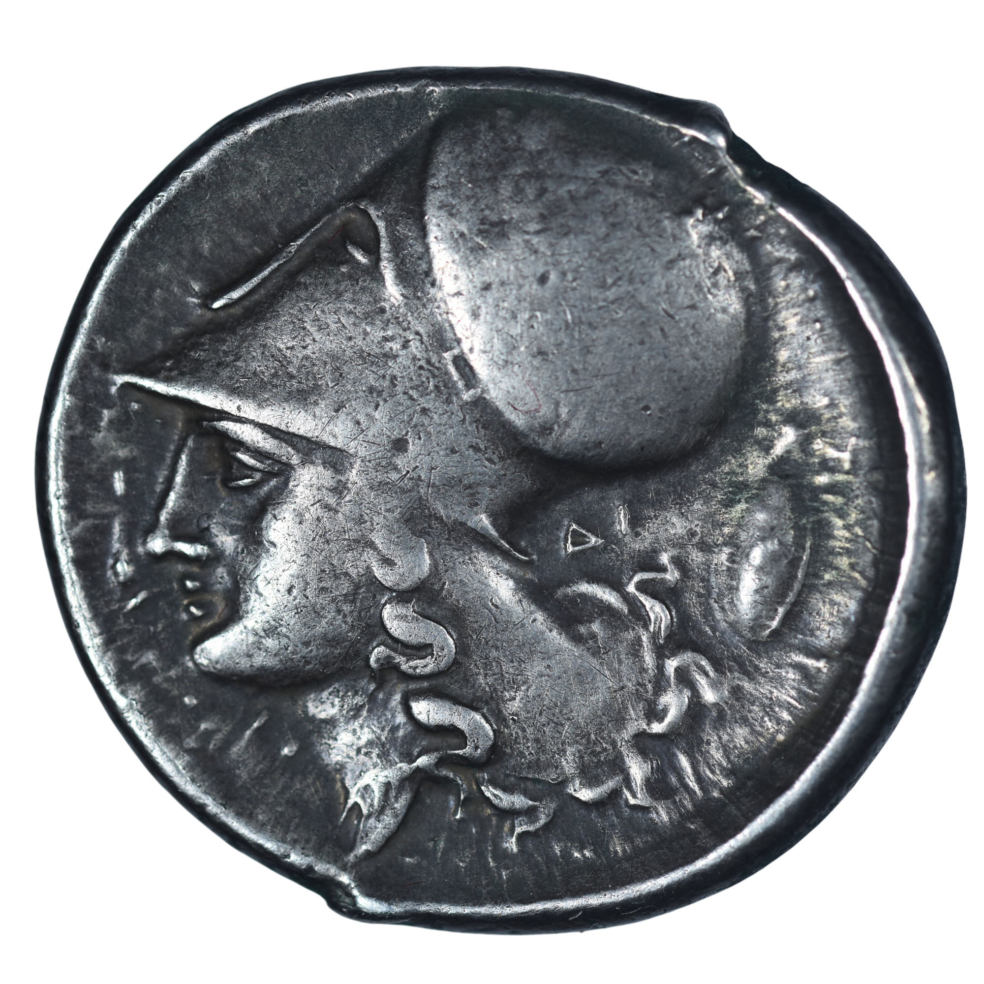 CORINTHE STATERE ARGENT AVERS