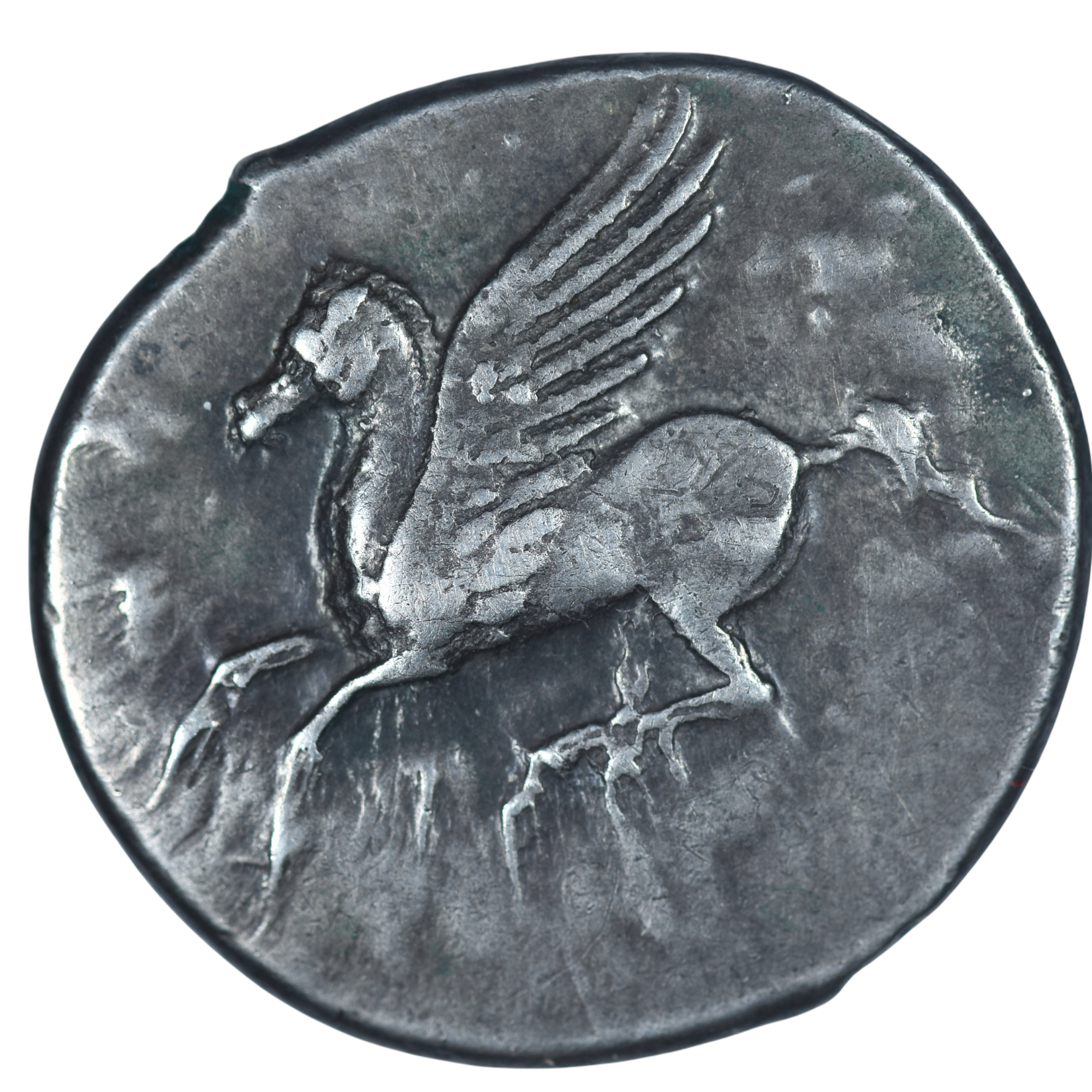 CORINTHE STATERE ARGENT REVERS