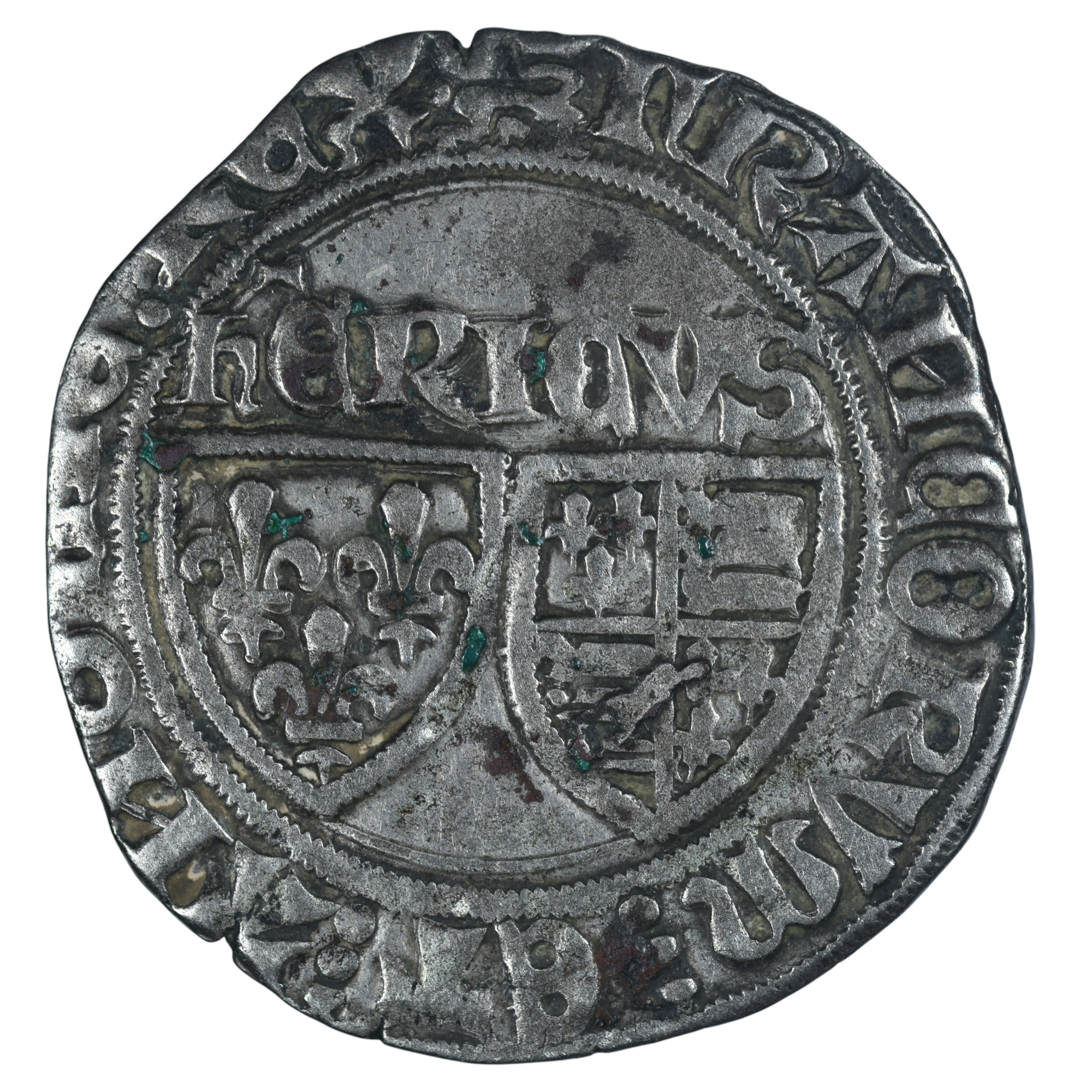 HENRI VI BLANC ECUS ROUEN AVERS