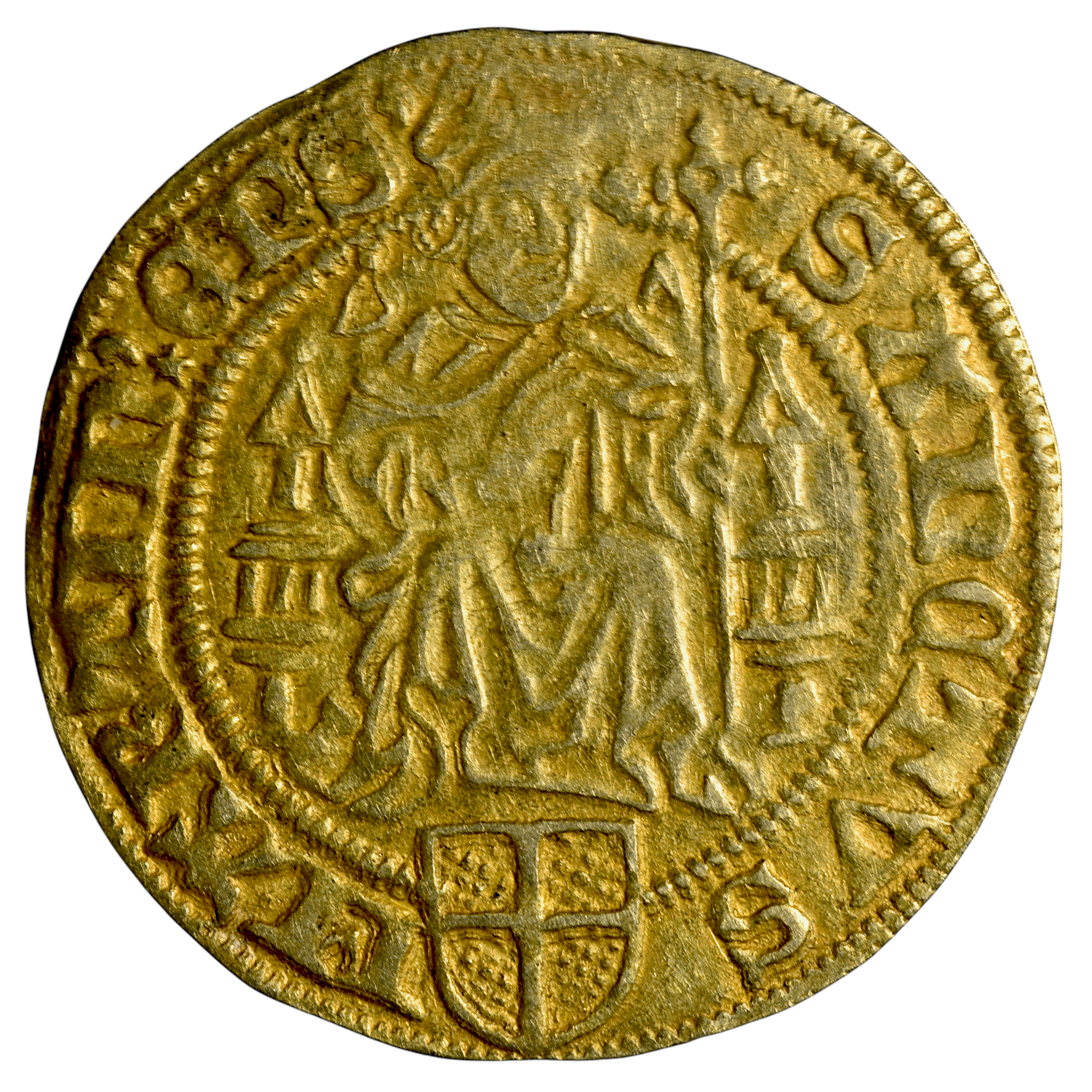 PAYS BAS FLORIN OR SAINT MARTIN AVERS