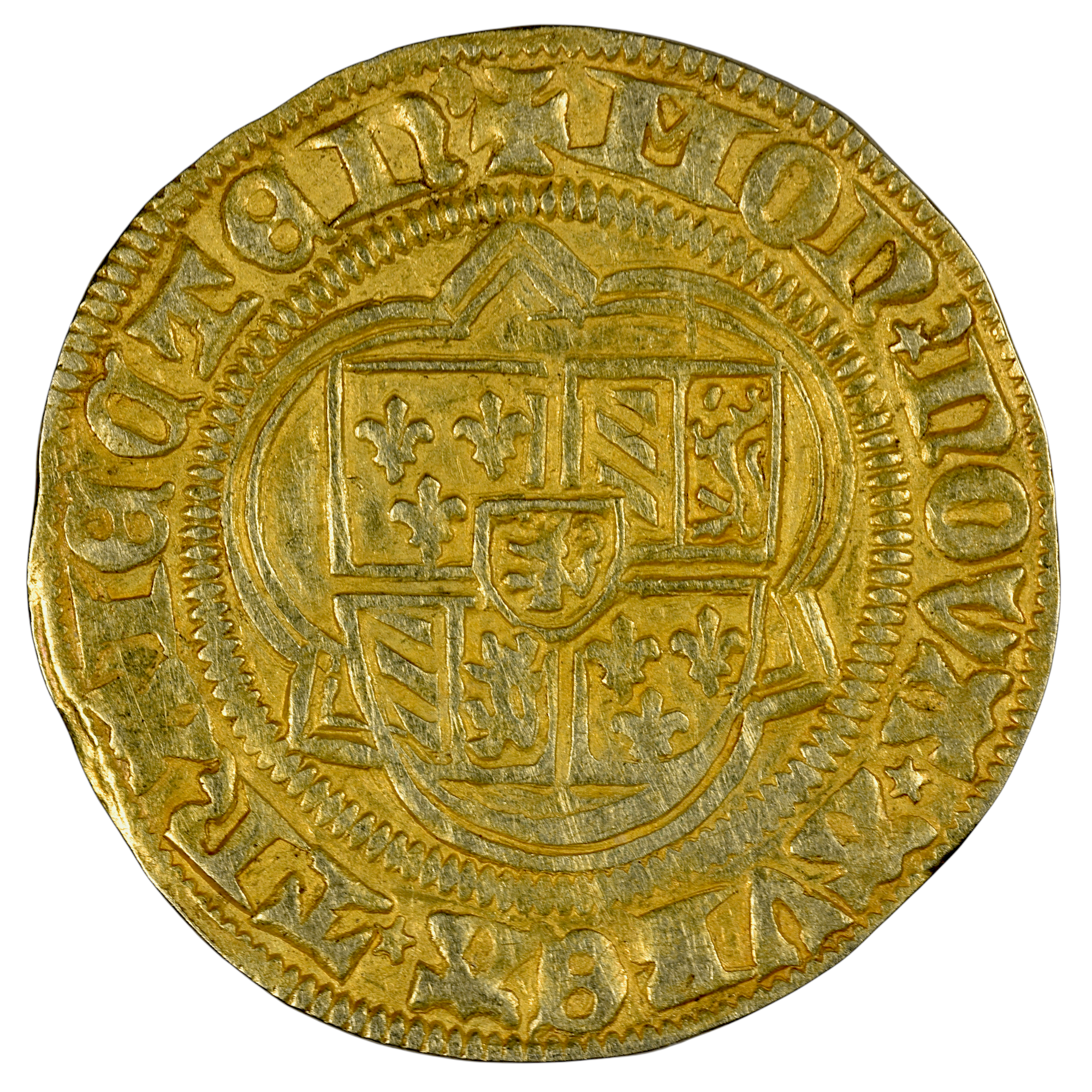 PAYS BAS FLORIN OR SAINT MARTIN REVERS