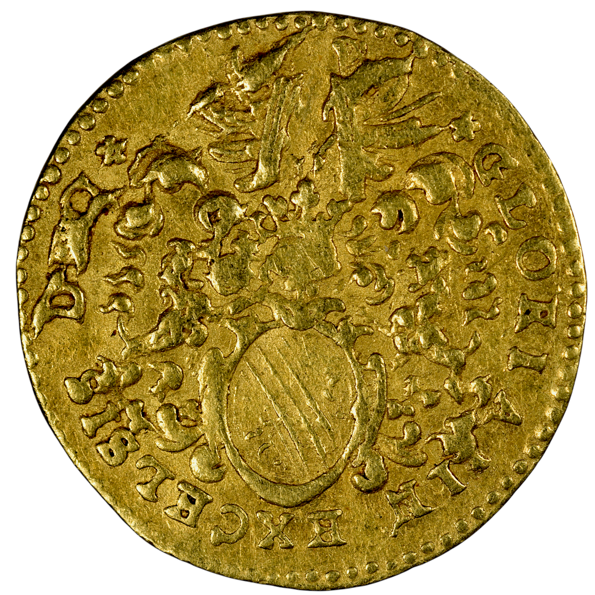 STRASBOURG FLORIN OR DUCAT AVERS