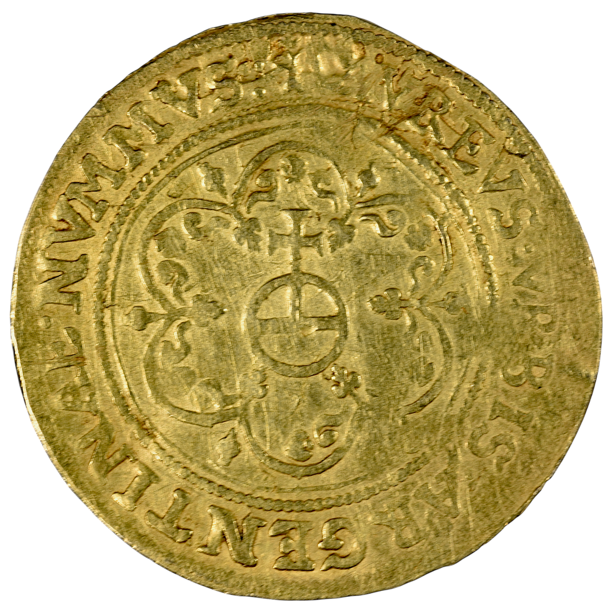 STRASBOURG FLORIN OR GULDEN REVERS