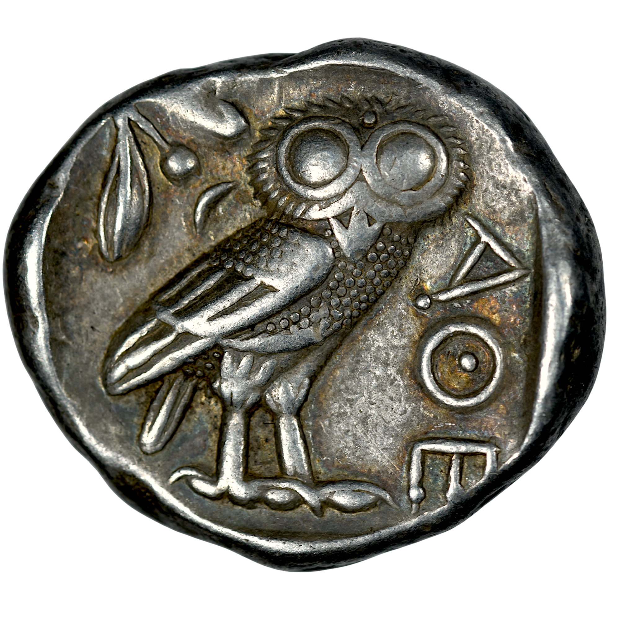 ATHENES TETRADRACHME CHOUETTE REVERS