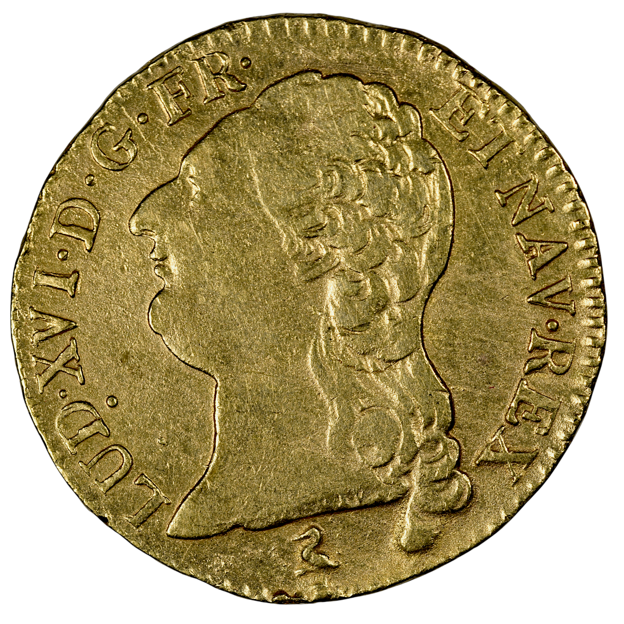 LOUIS XVI LOUIS OR 1786 PARIS AVERS