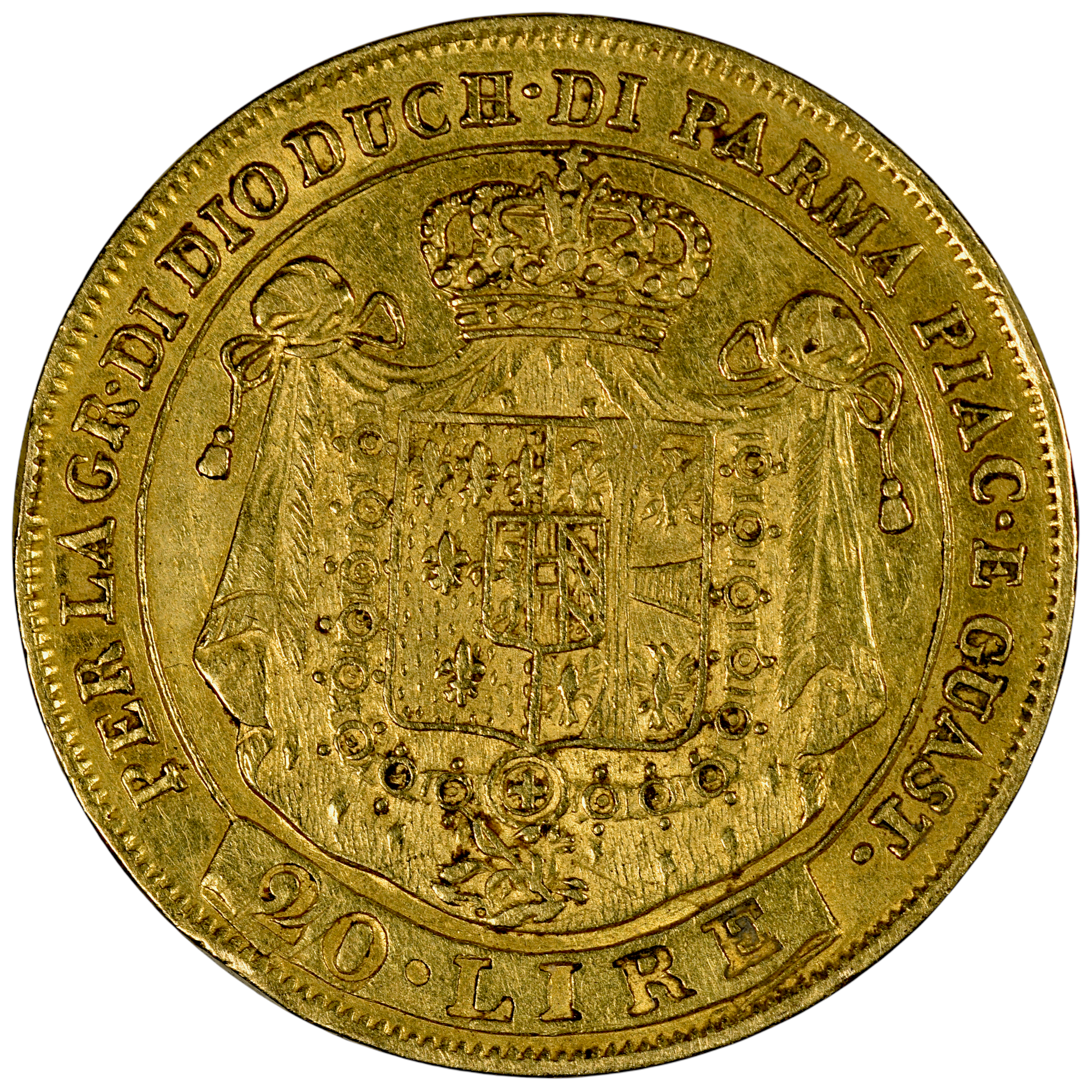 ITALIE MARIE LOUISE 20 LIRE 1815 AVERS