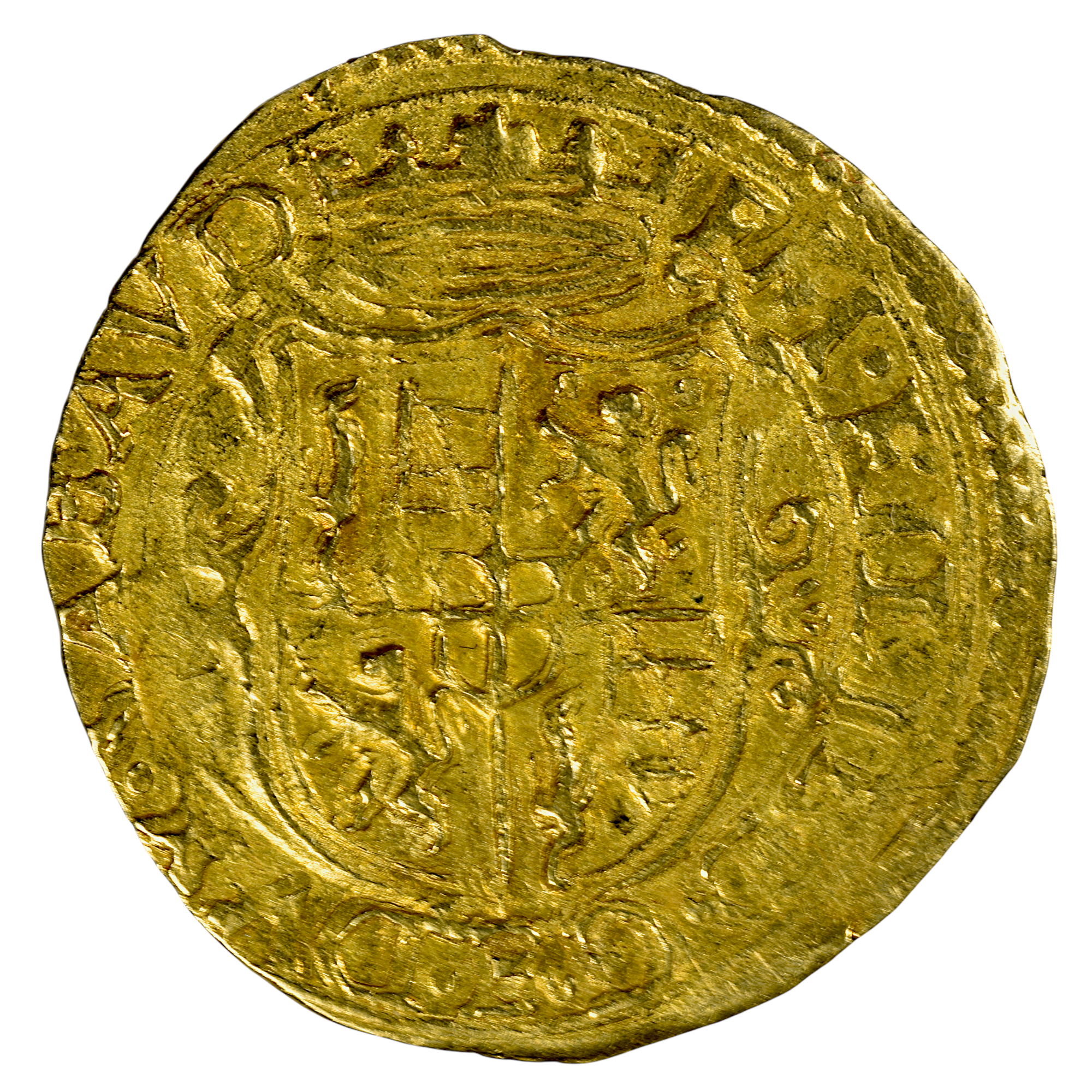 SAVOIE EMMANUEL PHILIBERT SCUDO OR 1580 AVERS