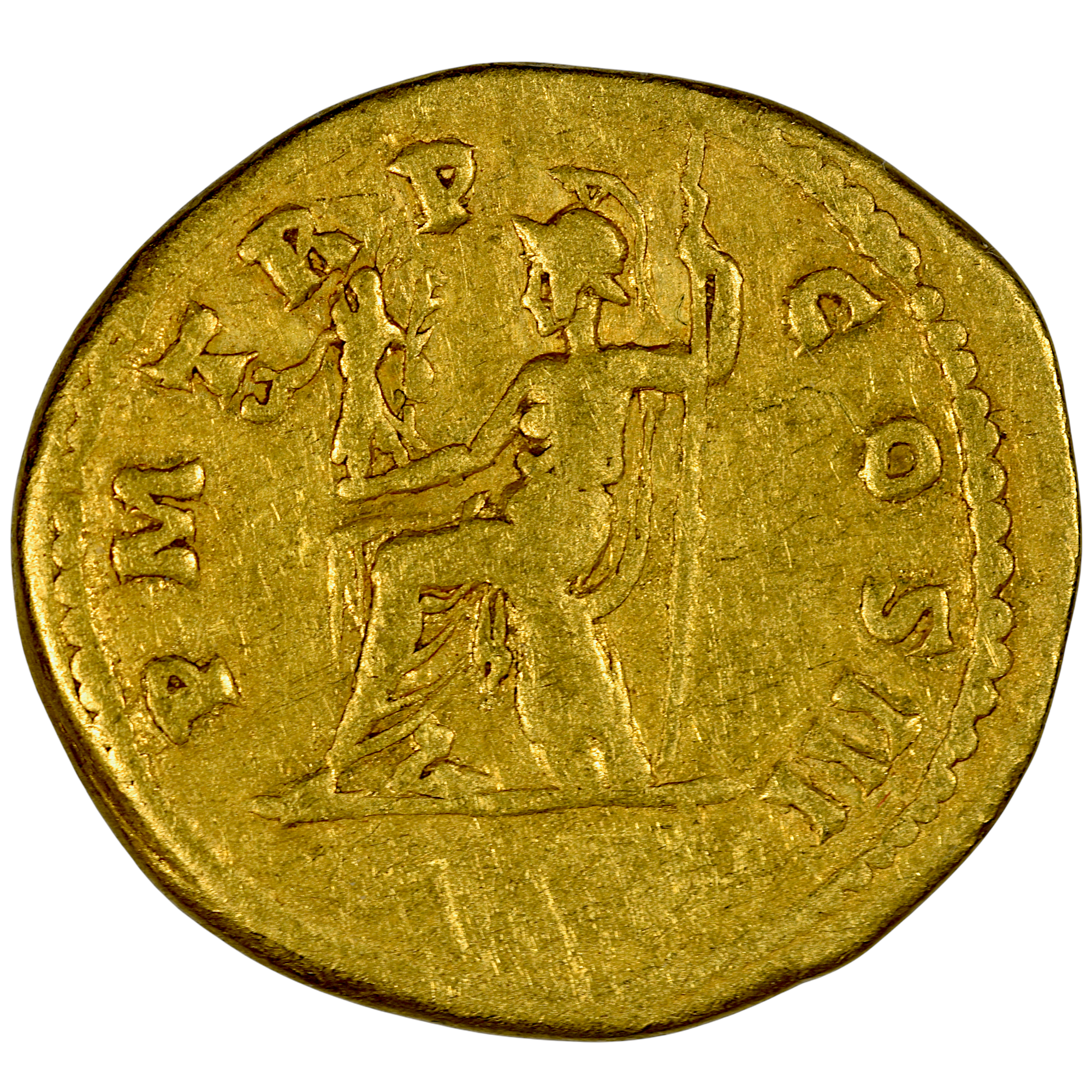 HADRIEN AUREUS OR ROME REVERS