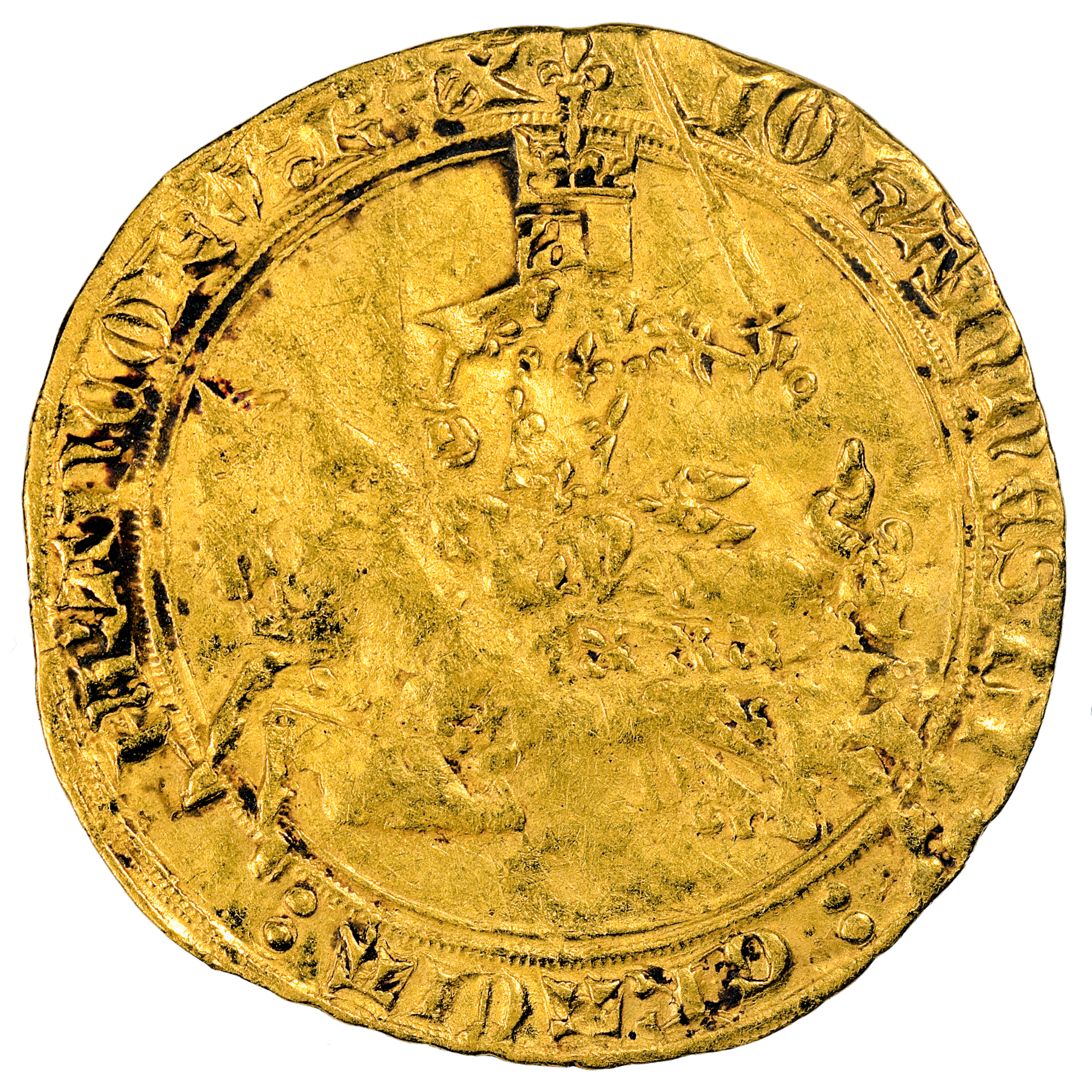 JEAN LE BON FRANC A CHEVAL OR AVERS