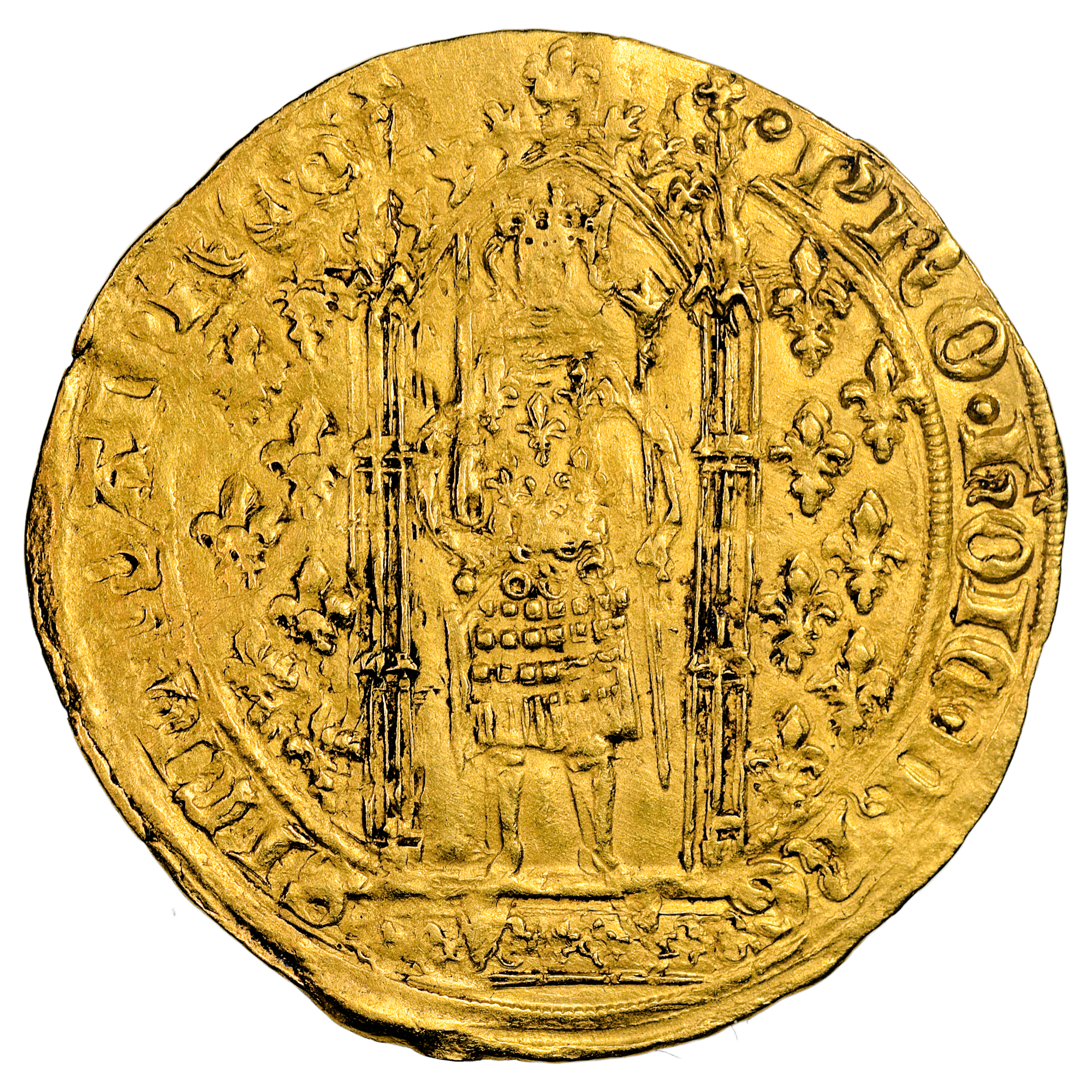 FEODALES JEANNE NAPLES FRANC PIED OR AVERS