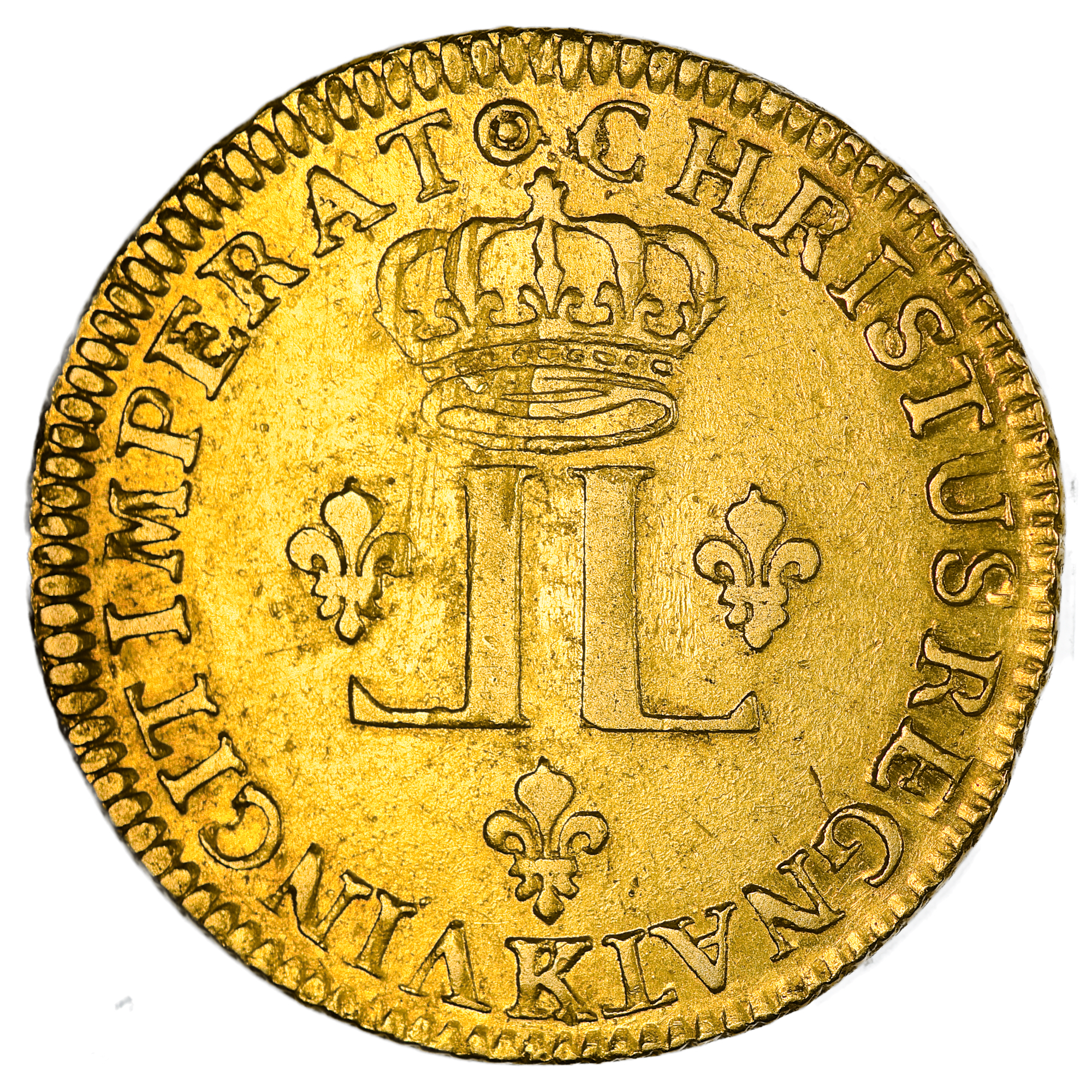 LOUIS XV LOUIS OR 2L 1721 BORDEAUX REVERS