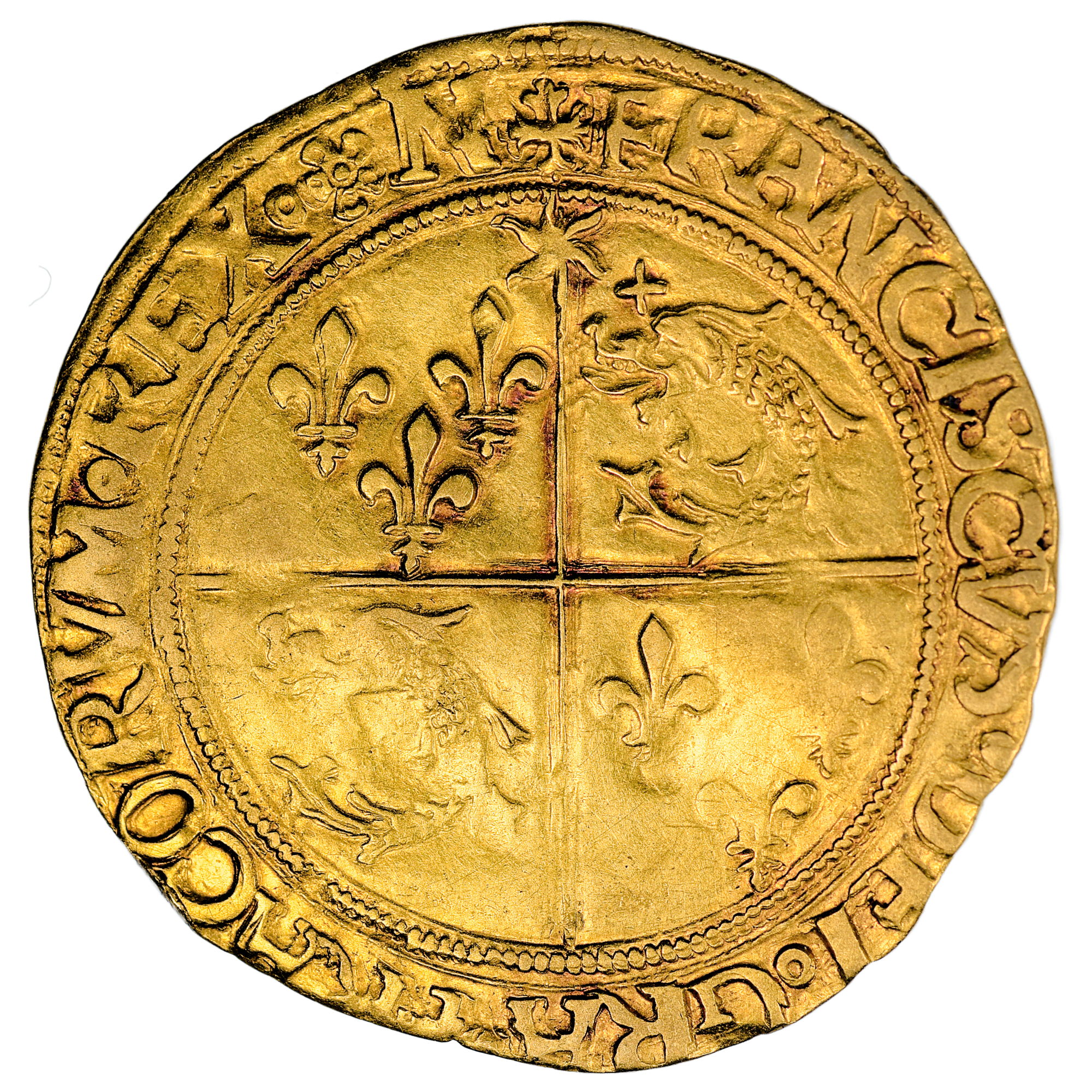 FRANCOIS IER DAUPHINE OR AVERS