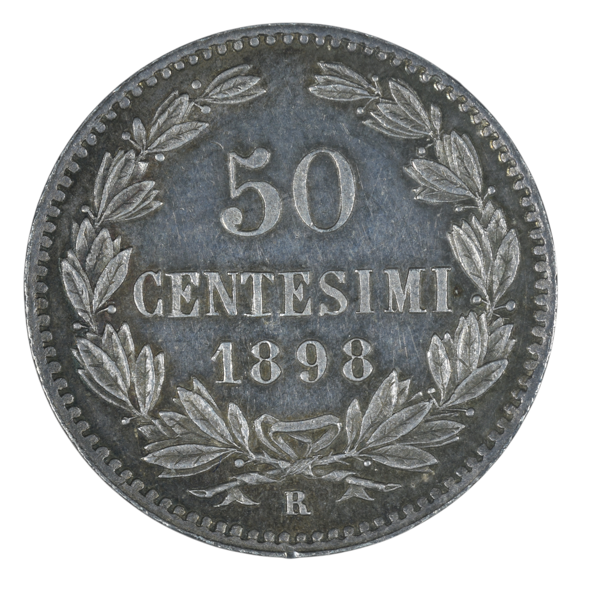 SAINT MARIN 50 CENTESIMI 1898 AVERS