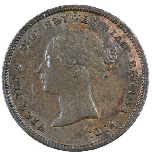 ANGLETERRE HALF FARTHING 1844 REVERS