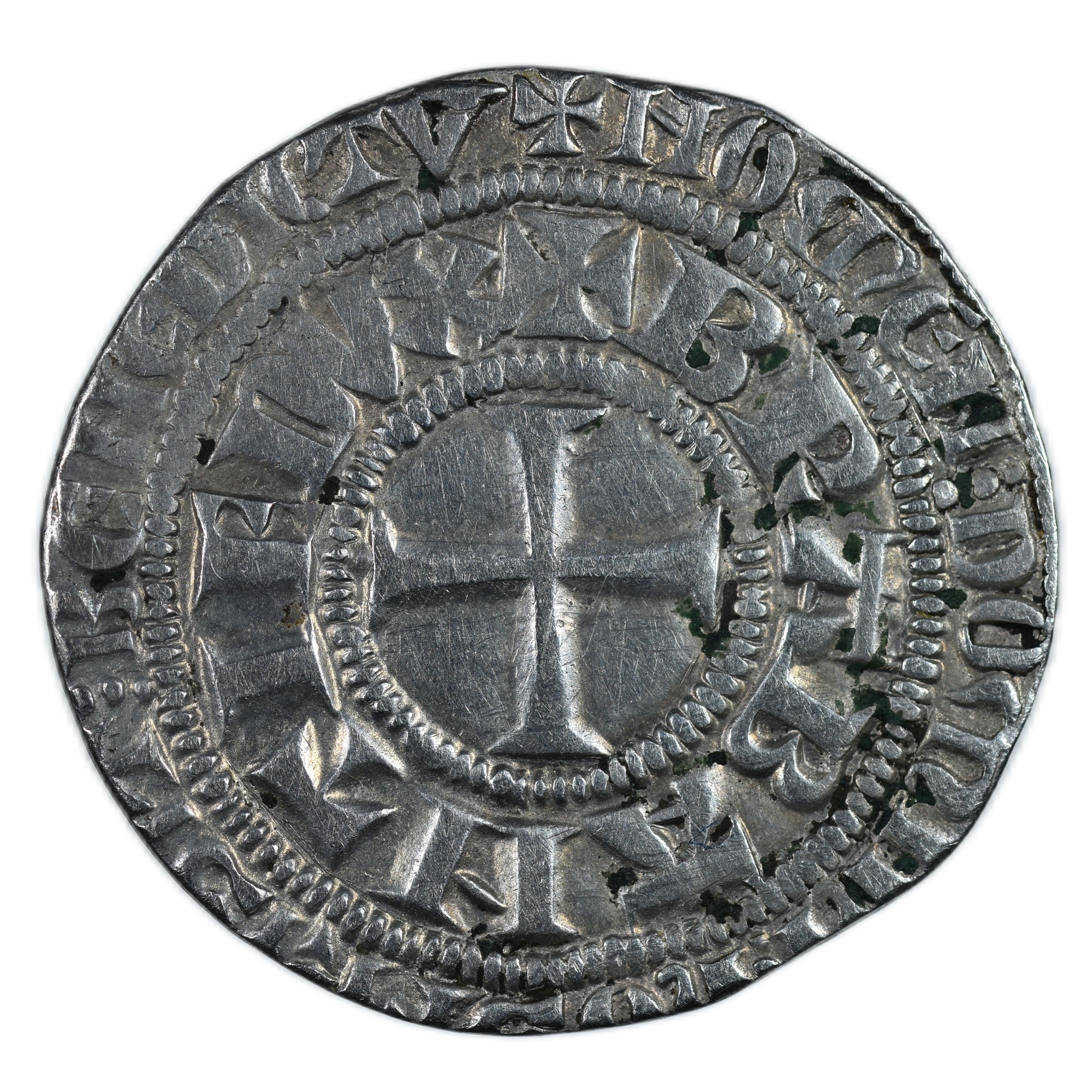 BRABANT JEAN II GROS ECU REVERS