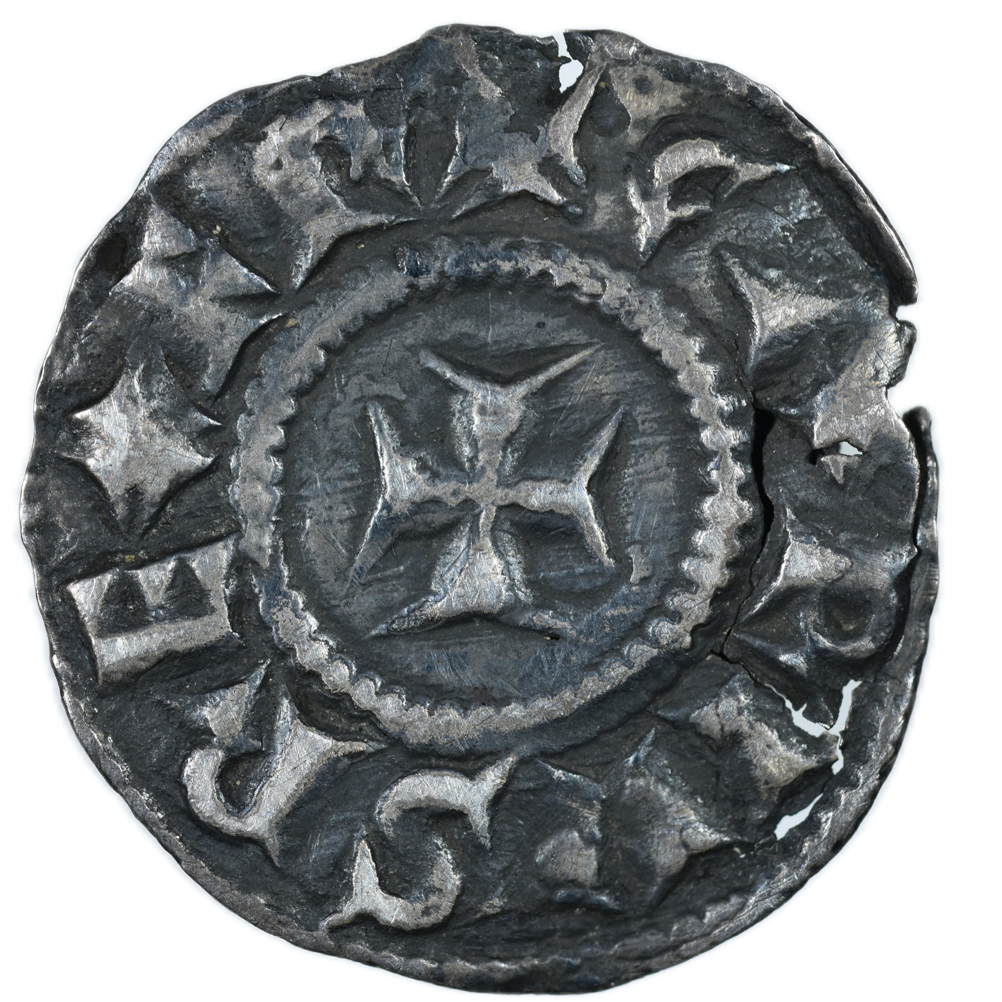 CHARLEMAGNE DENIER MILAN REVERS