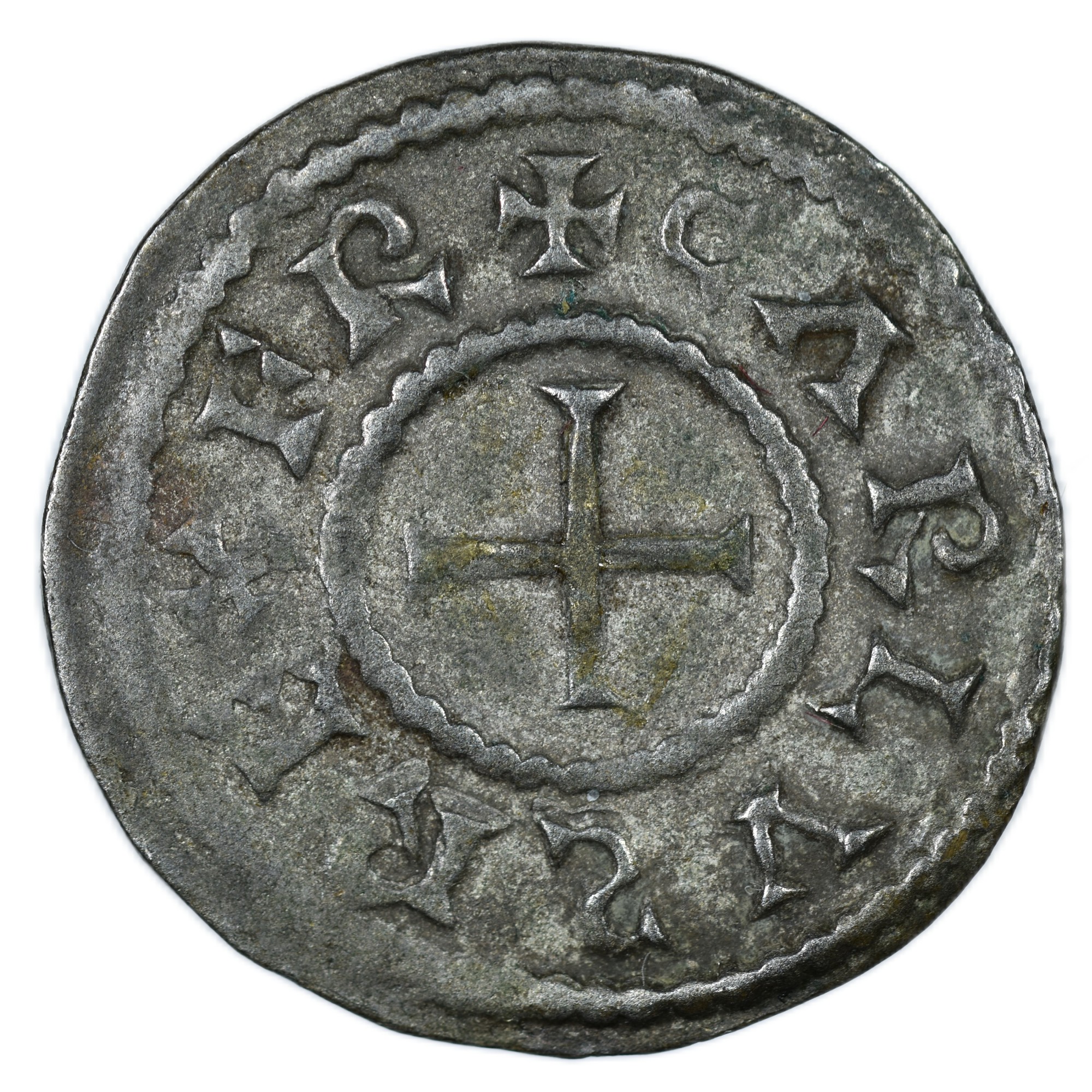 CHARLES CHAUVE DENIER TEMPLE AVERS