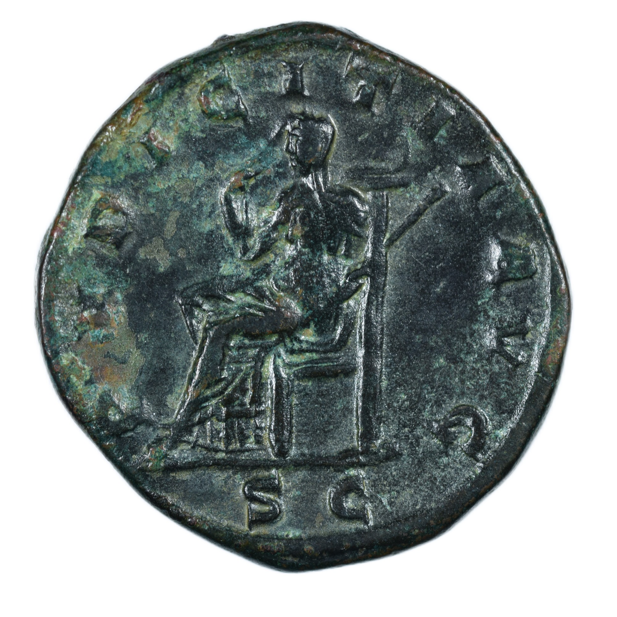 ETRUSCILLE SESTERCE REVERS ROME